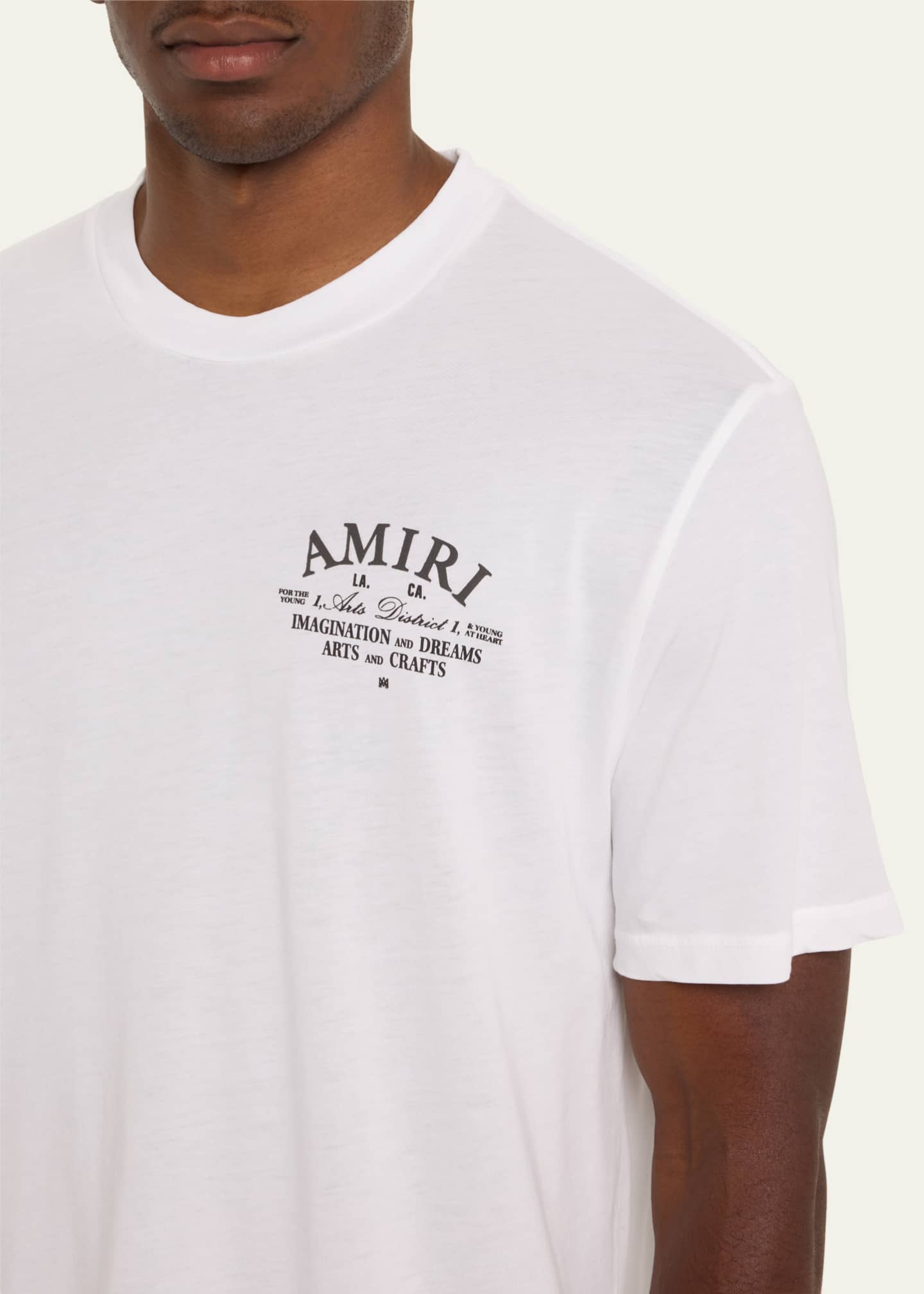 Amiri Men's Black Arts District TShirt Bergdorf Goodman