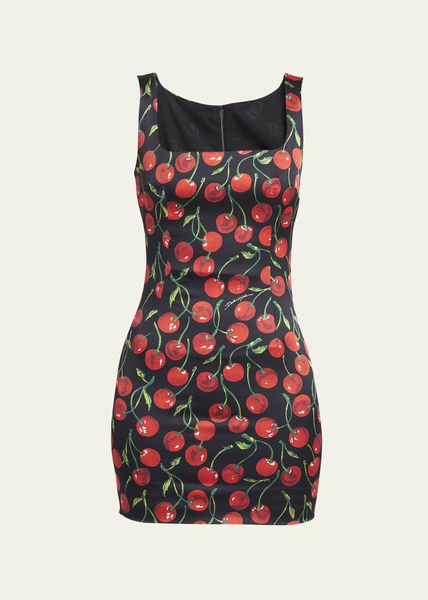 Cherry print mini dress outlet