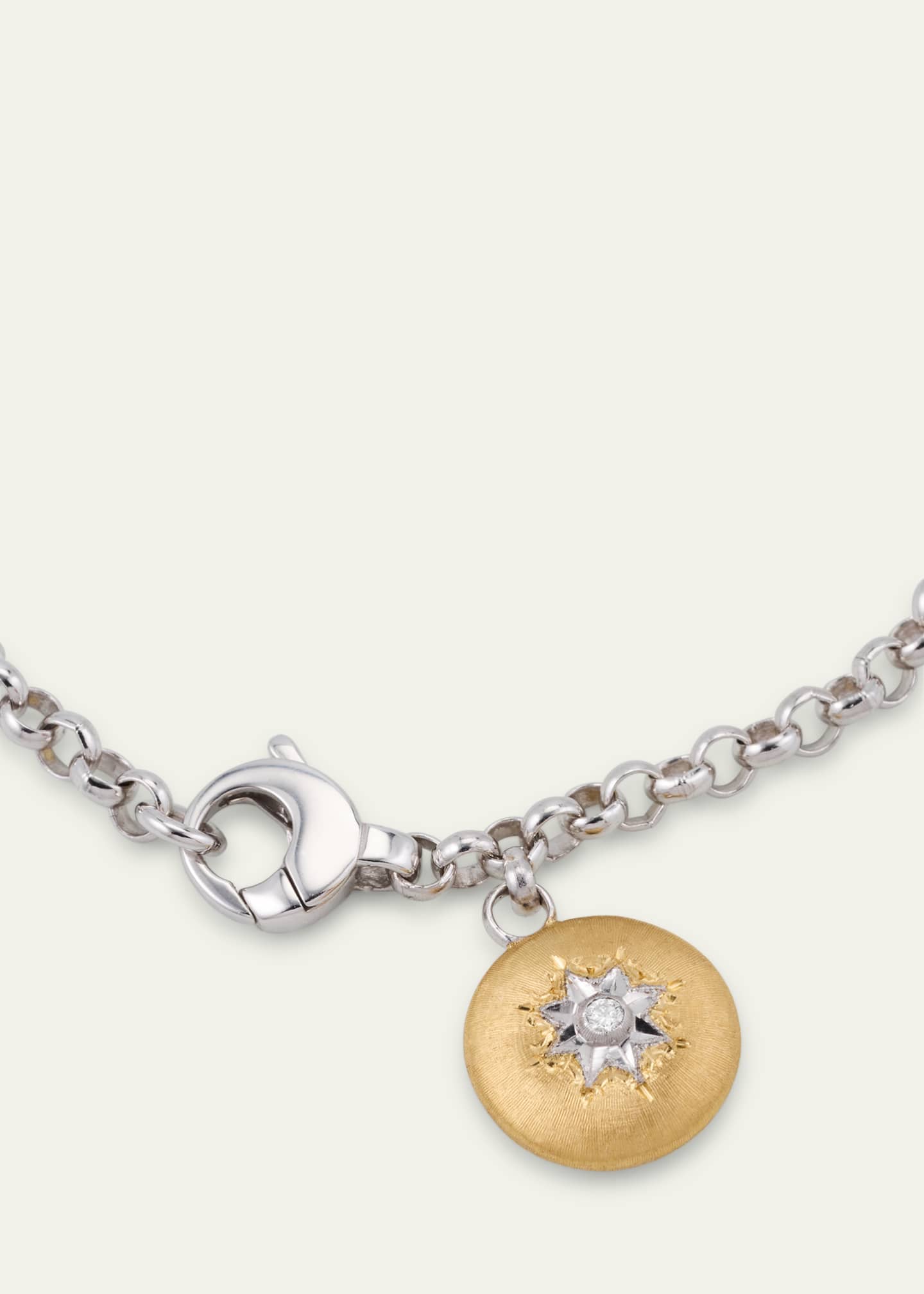 Buccellati Macri Classica Diamond Charm Bracelet Image 3 of 4