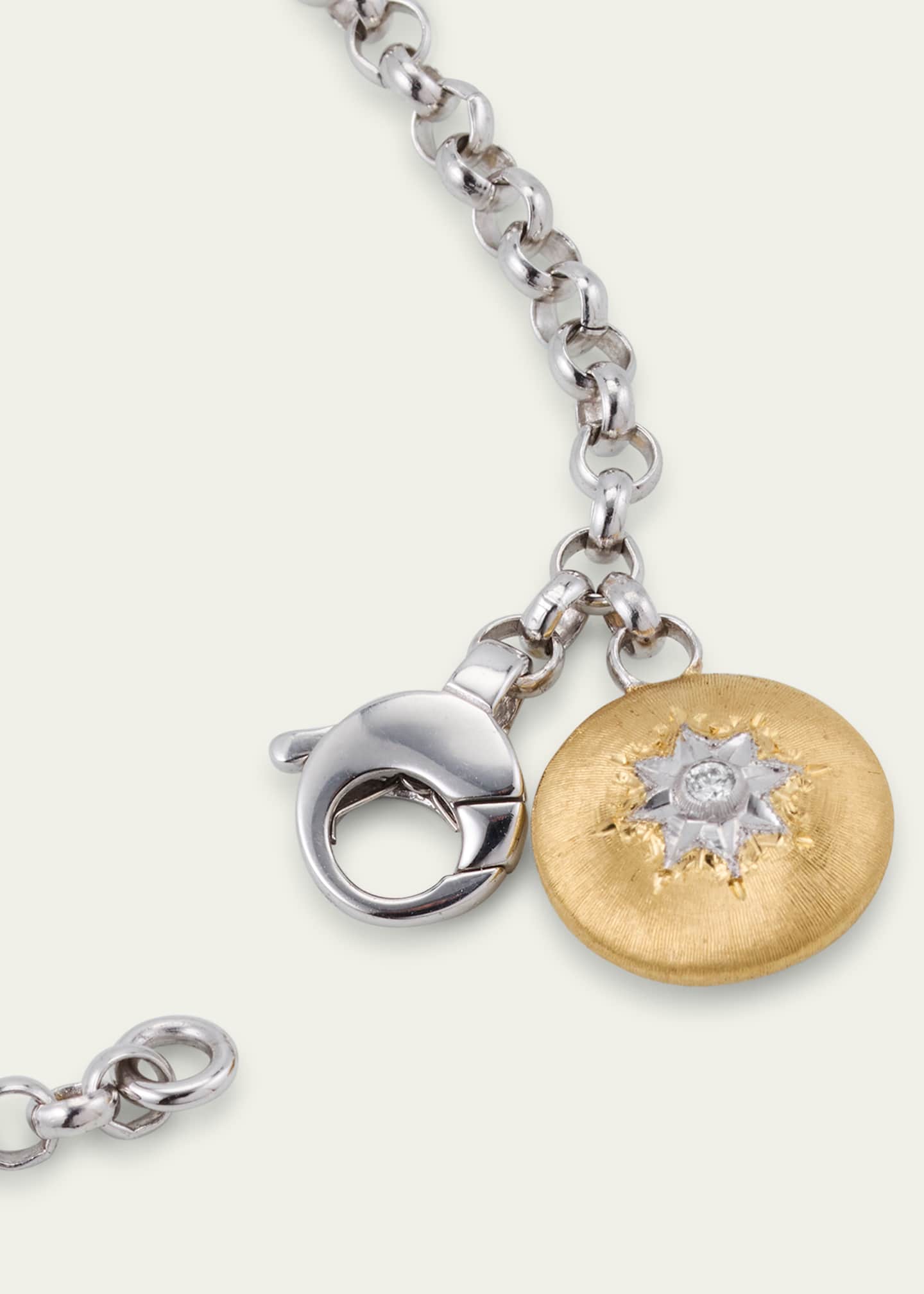 Buccellati Macri Classica Diamond Charm Bracelet Image 4 of 4