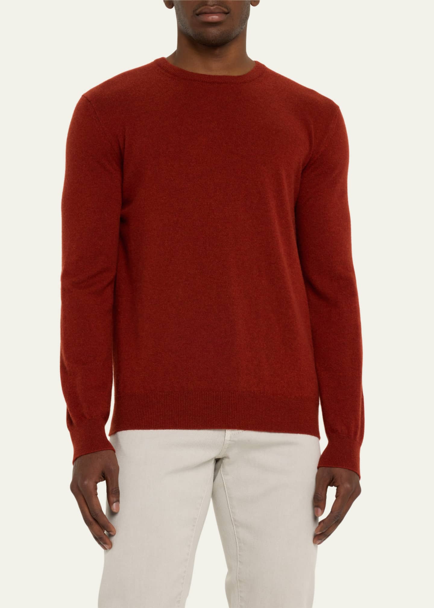 Oasi Cashmere Crewneck | Chocolate Brown main image 1