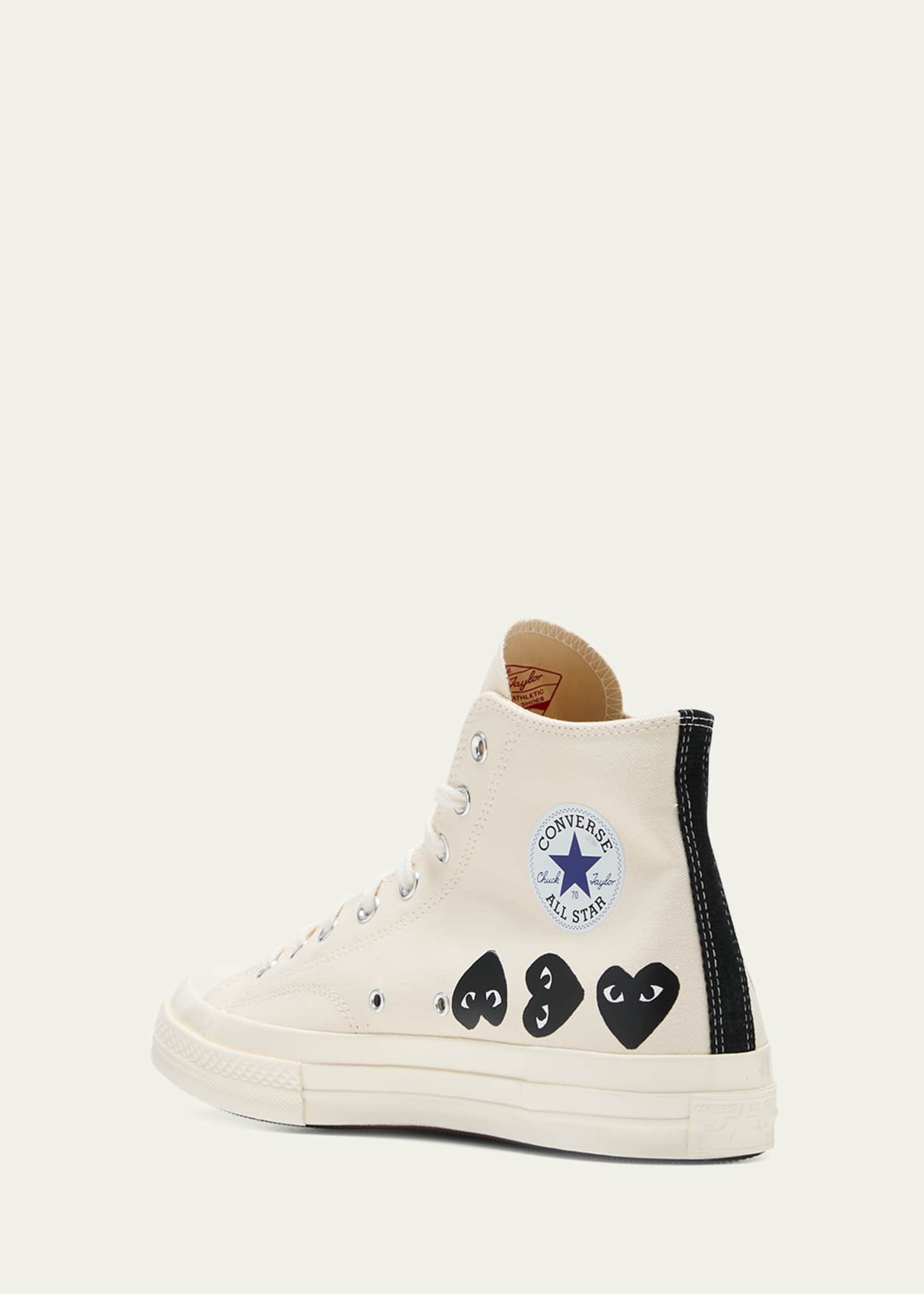 Comme des Garcons x Converse Men's Chuck 70 Multi Heart HighTop