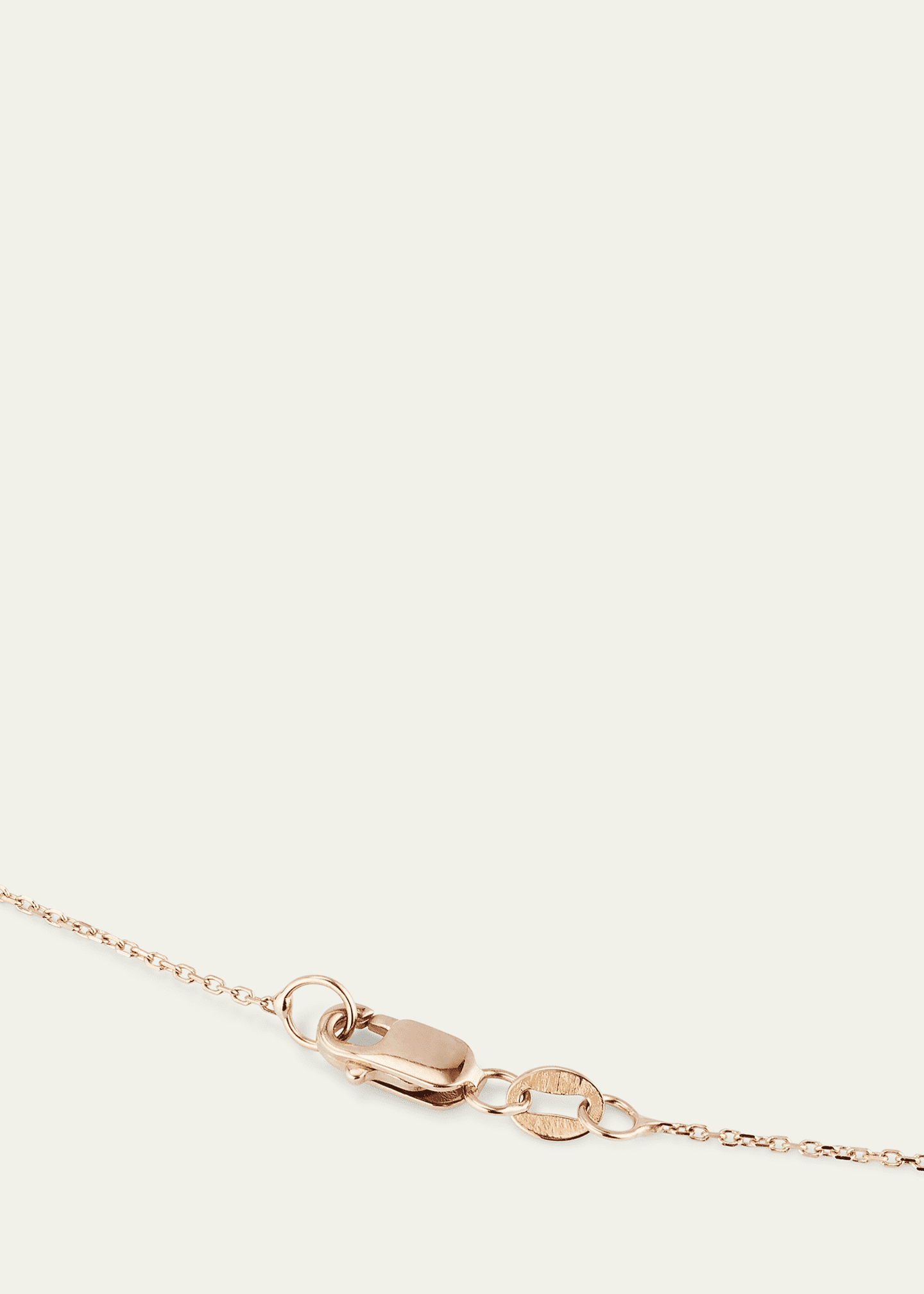 JOLLY BIJOU 14k Rose Gold Orb Tourmaline Pendant Necklace Image 4 of 4