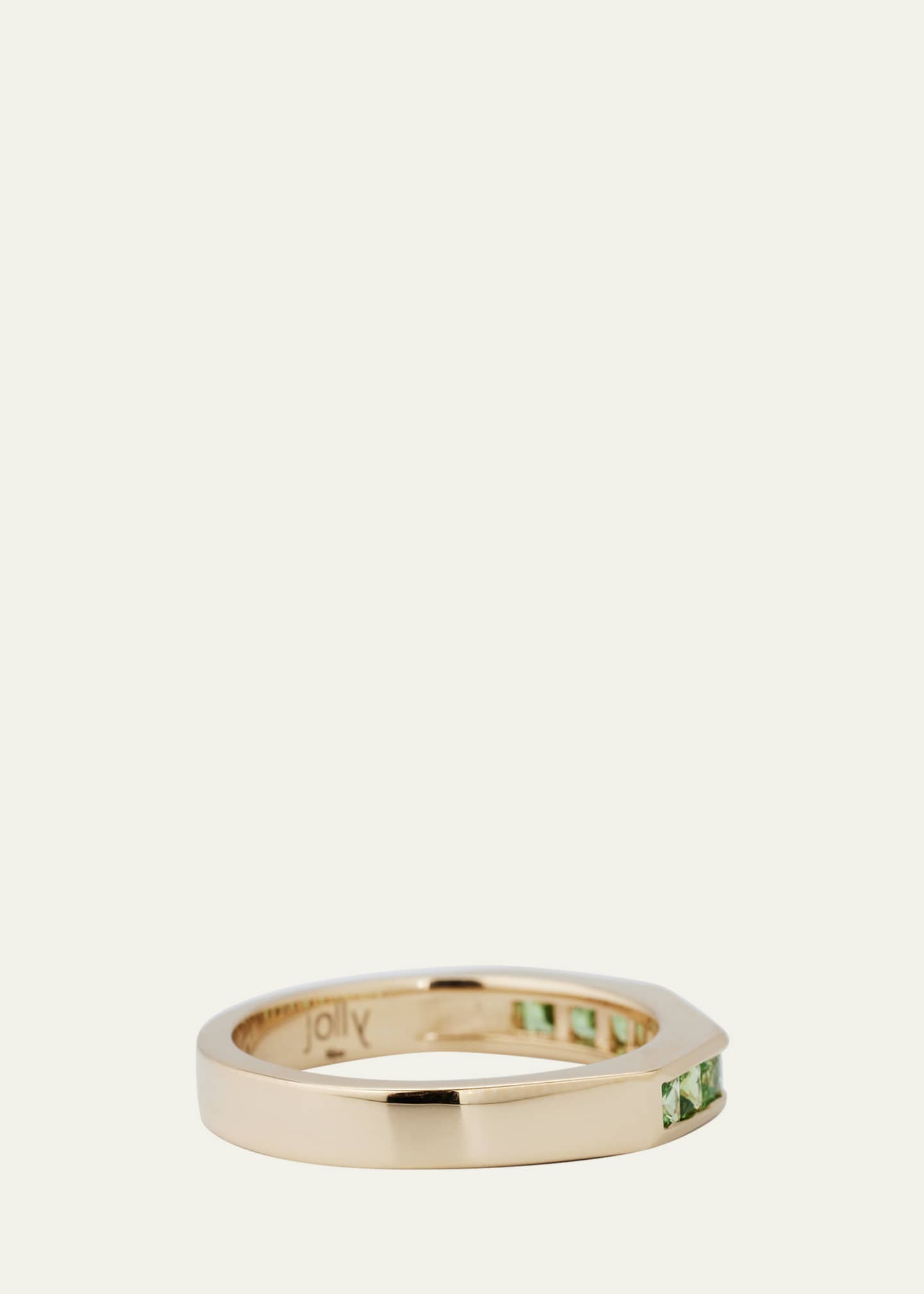JOLLY BIJOU 14k Gold Otto Tsavorite Ring Image 3 of 4