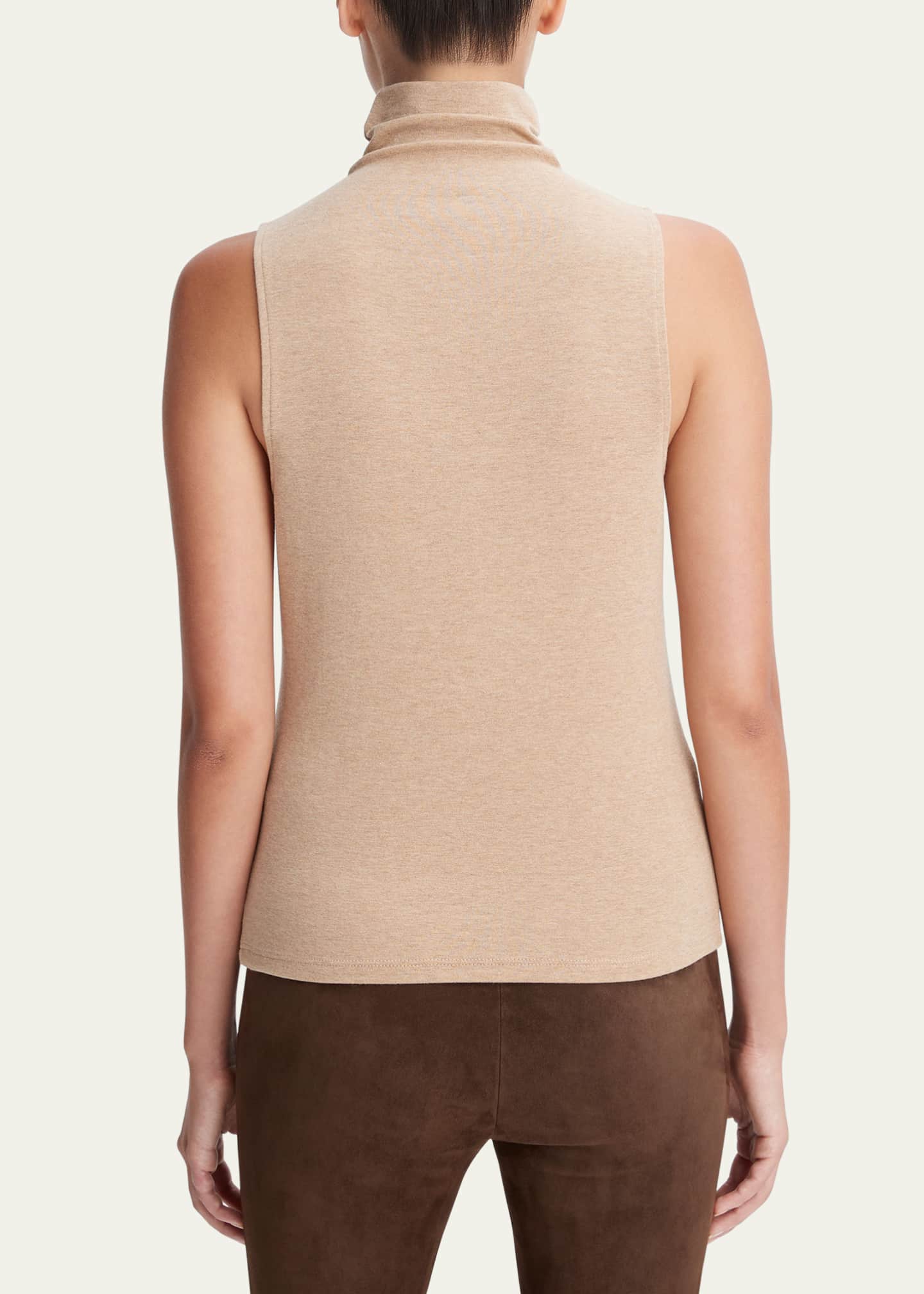 Vince Sleeveless Turtleneck Tank Top Bergdorf Goodman