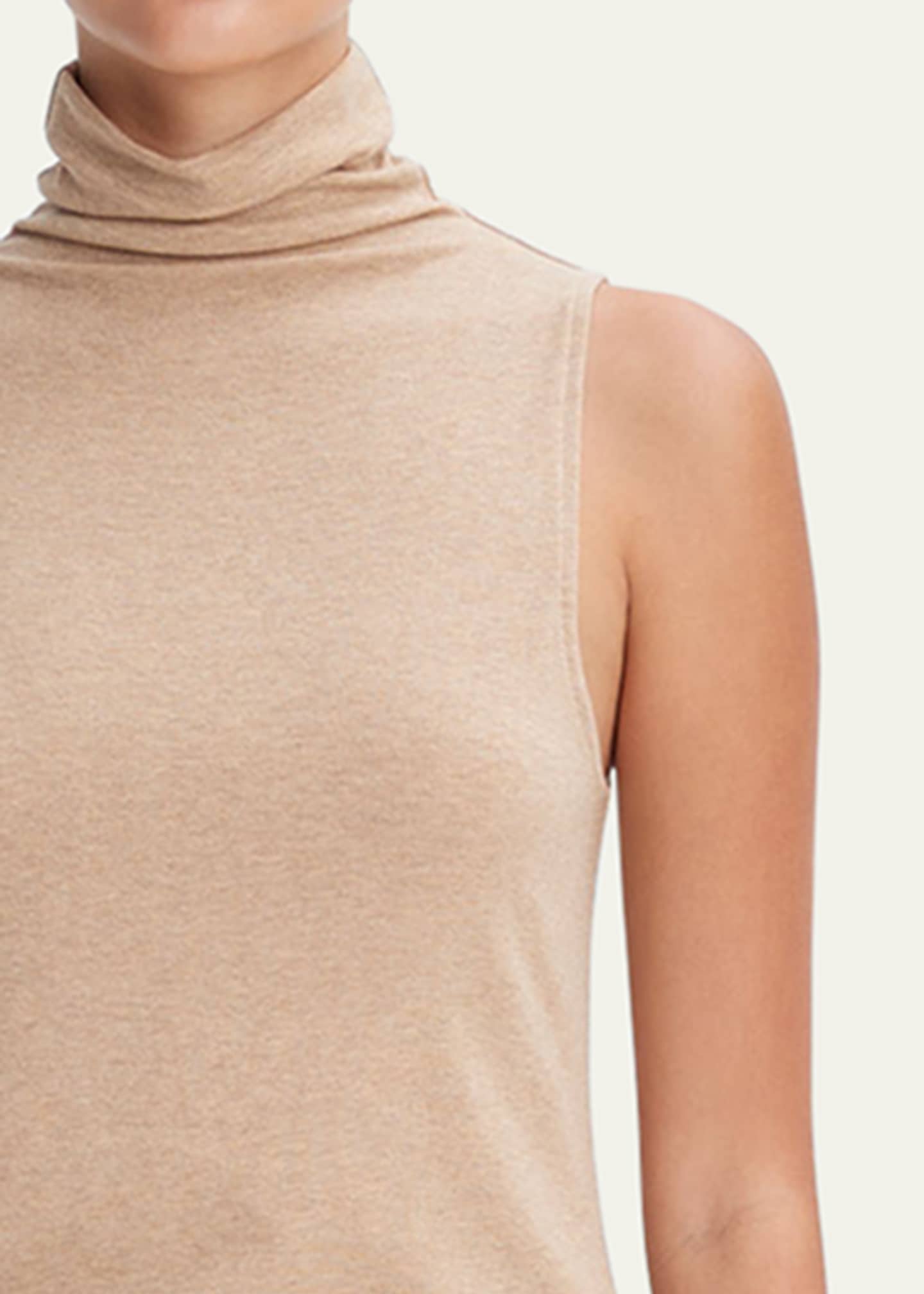 Vince Sleeveless Turtleneck Tank Top Bergdorf Goodman