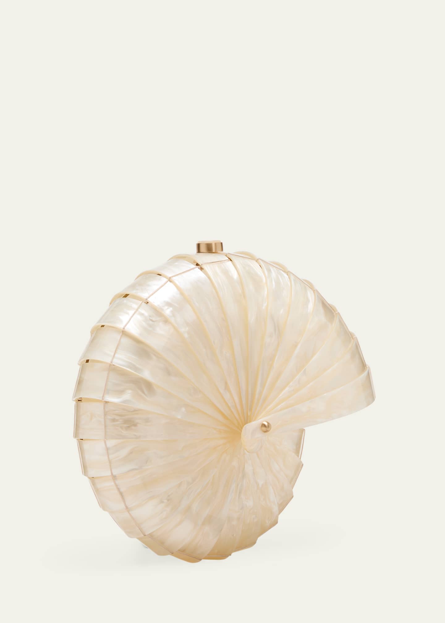 Cult Gaia Sirena Shell Acrylic Clutch Bag - Bergdorf Goodman