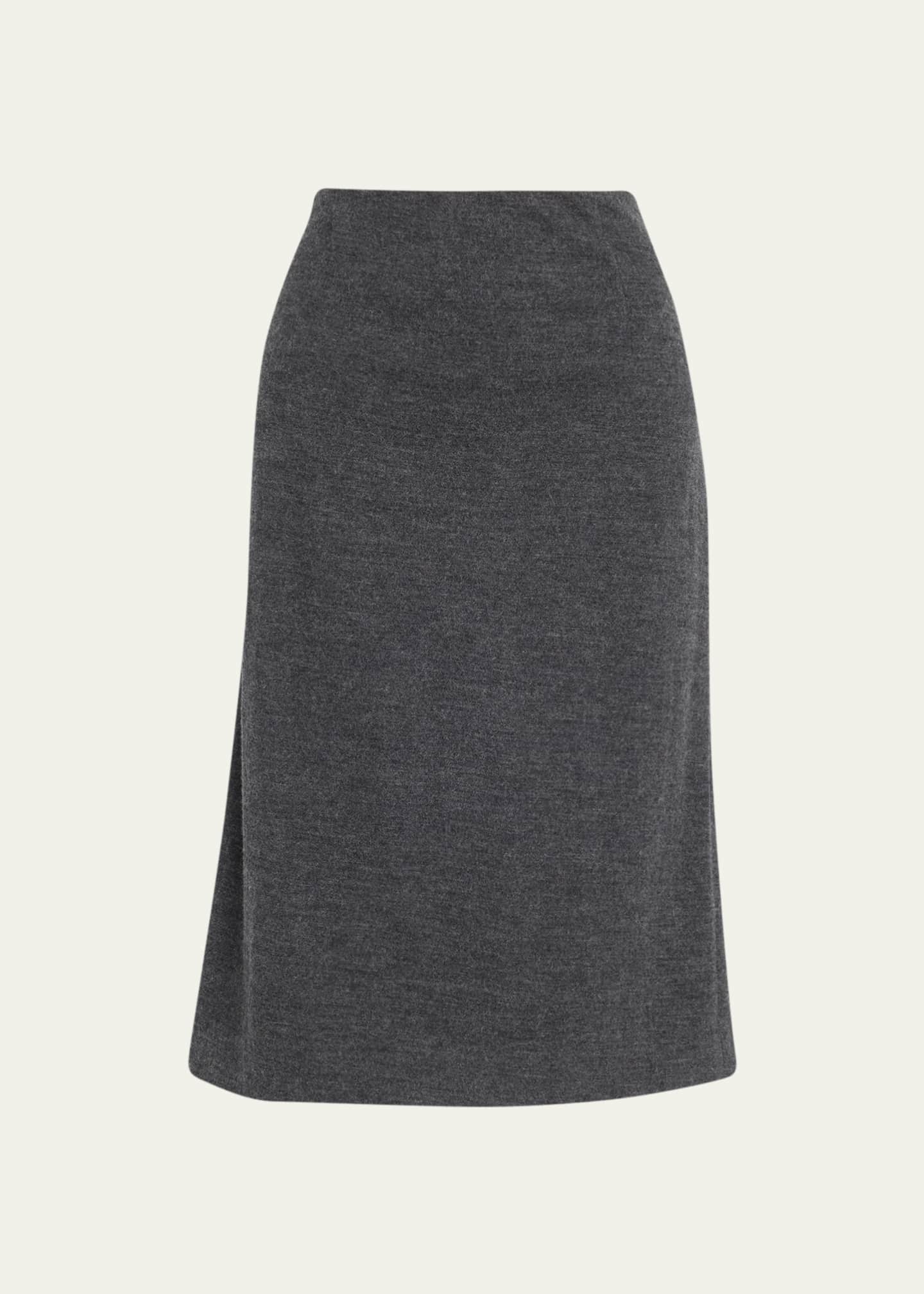 Vince Wool Fitted Slip Skirt - Bergdorf Goodman