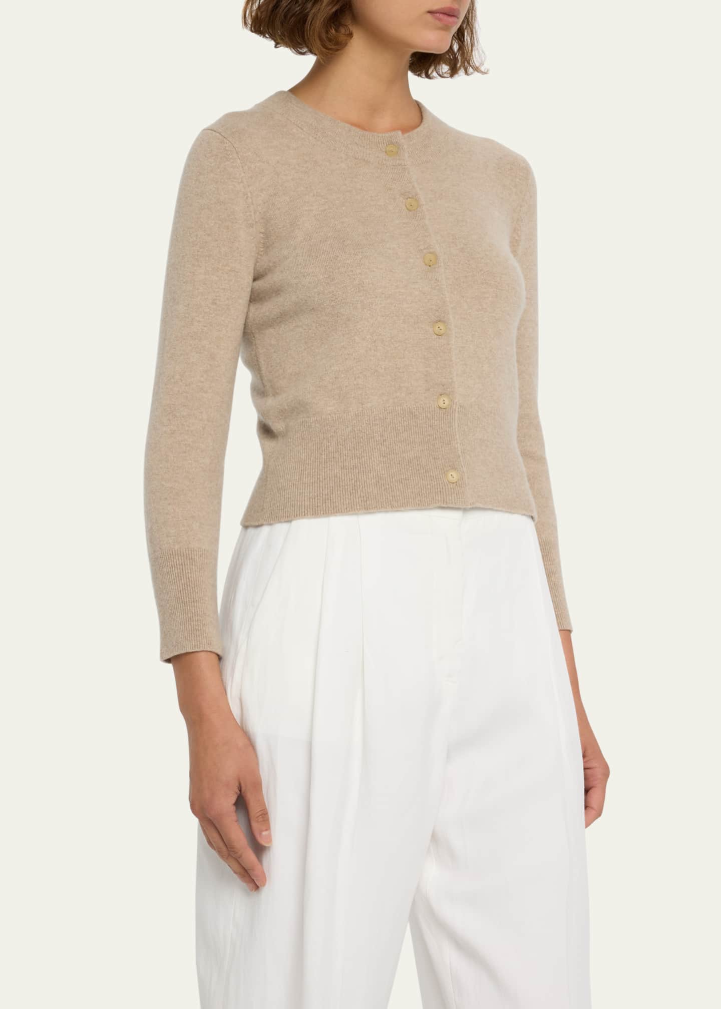 Object - Objthess 3/4 Sleeve Cardigan - 5049900 Lemon Meringue Tulip Embroidery