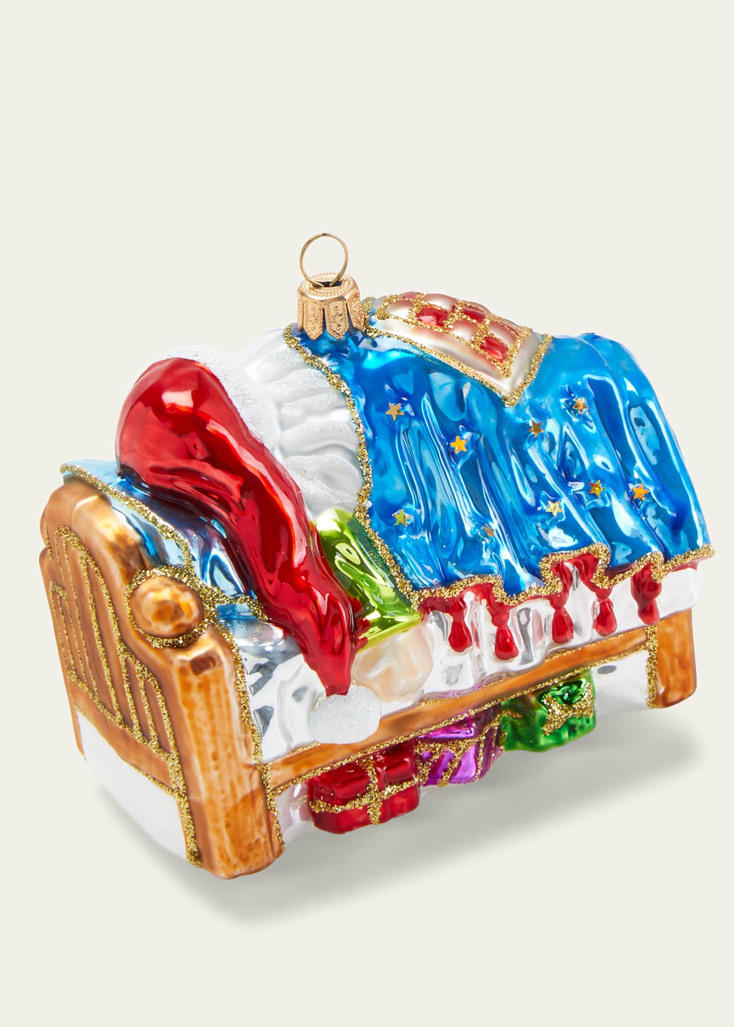 Bergdorf Goodman Santas Short Winters Nap Christmas Ornament Bergdorf