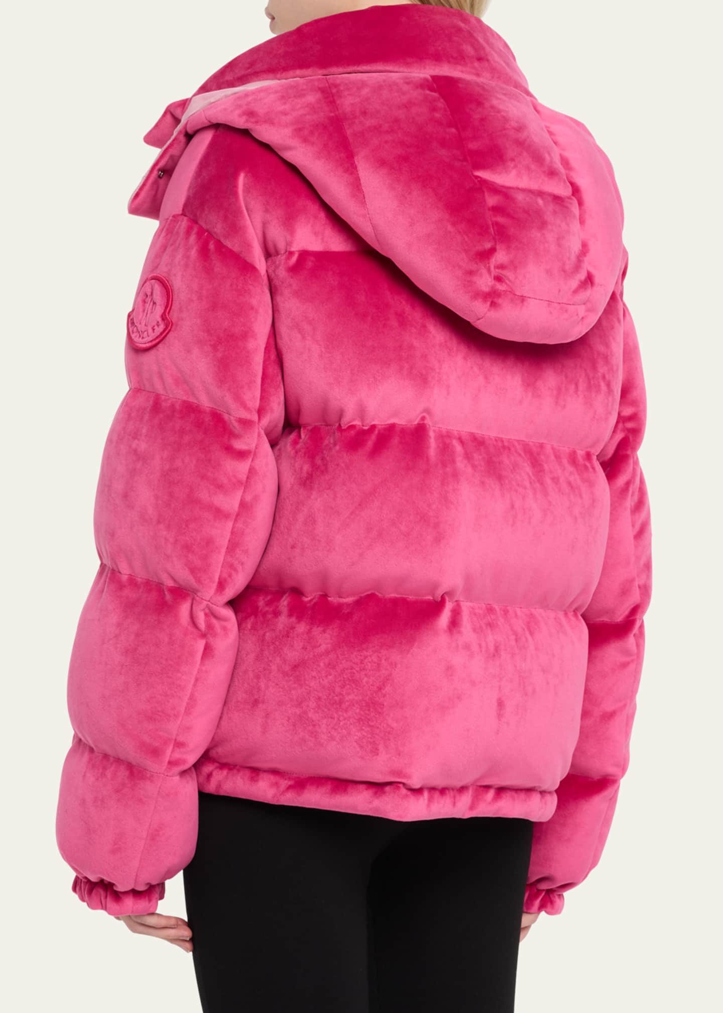 Velvet moncler coat shop