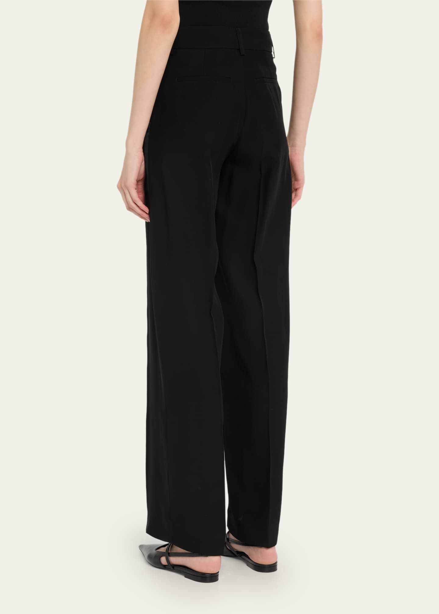 Burberry wide leg trousers store