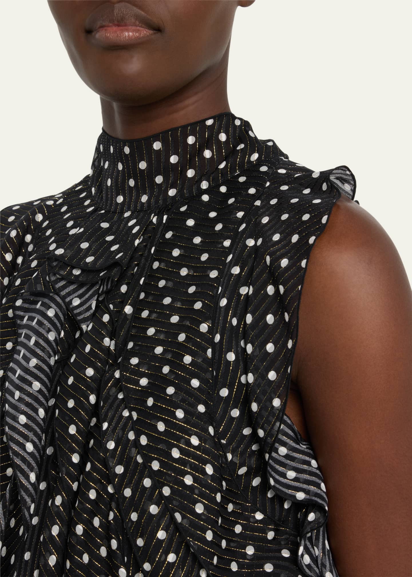 Burberry polka dot online dress