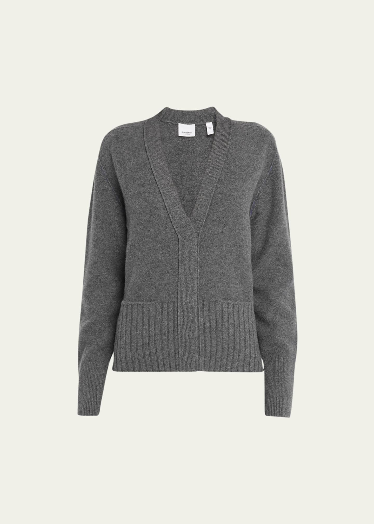 Burberry cashmere cardigan best sale
