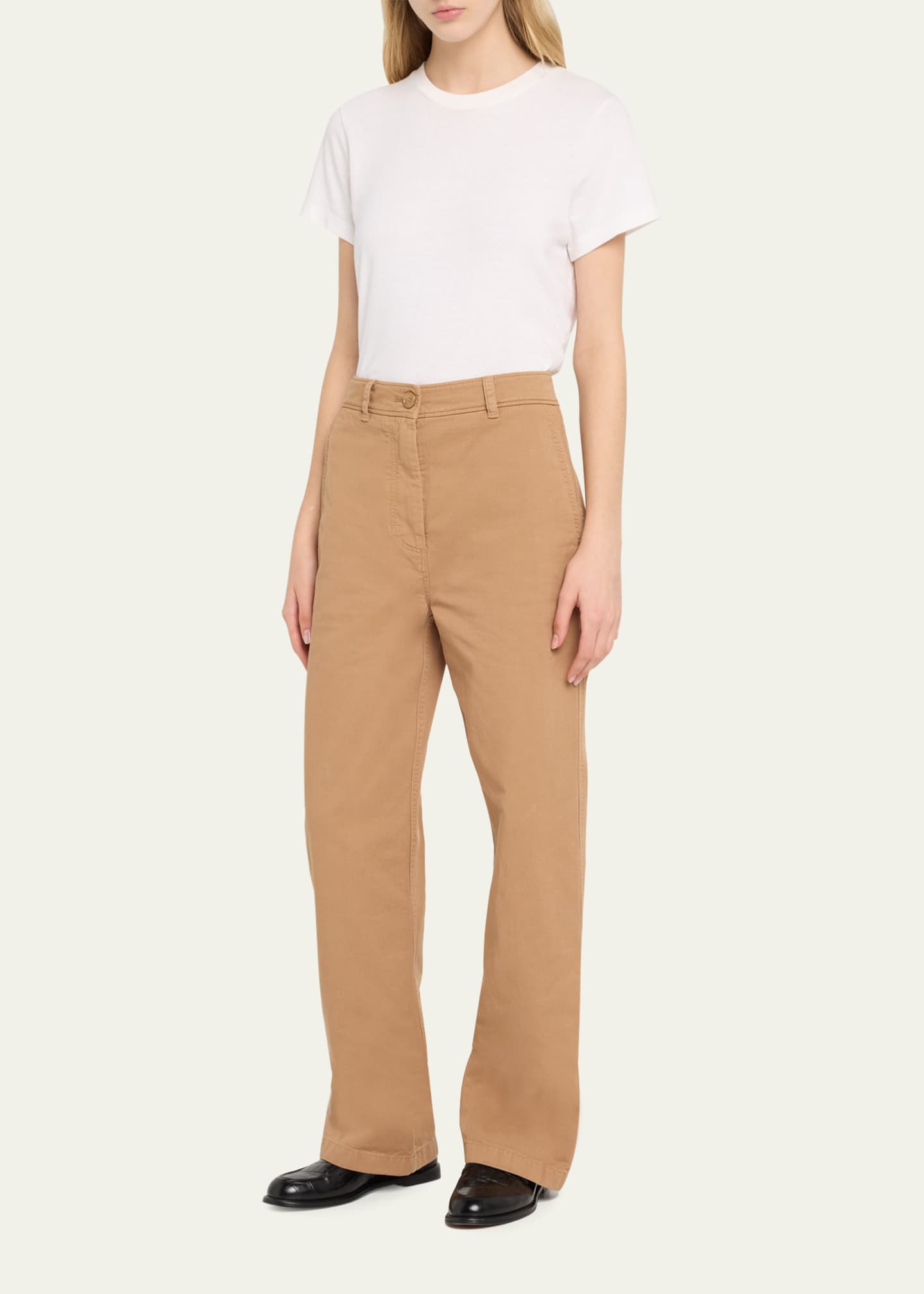 Burberry khaki 2025 pants womens