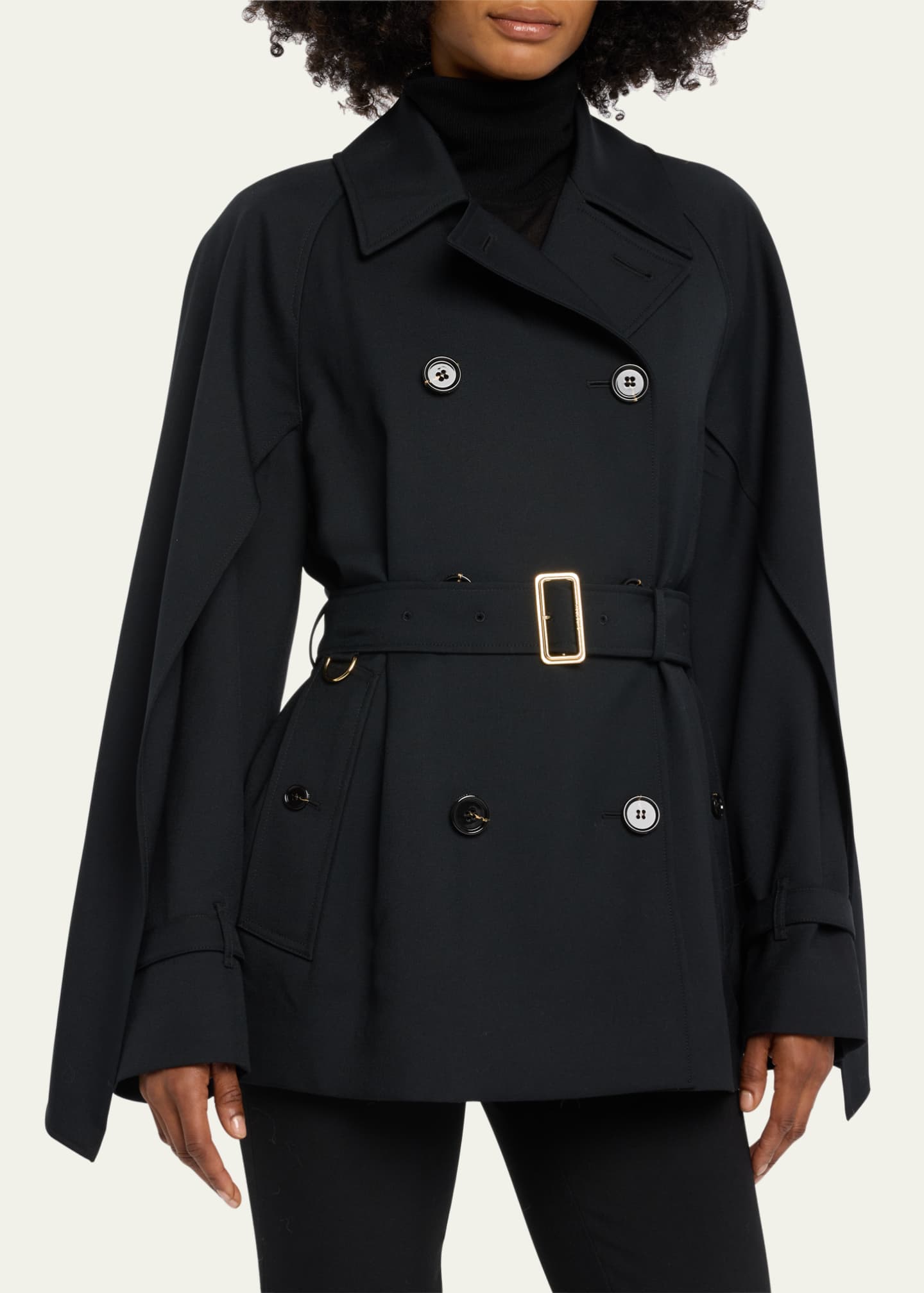 Burberry Cotness Belted Double-Breasted Trench Coat - Bergdorf Goodman