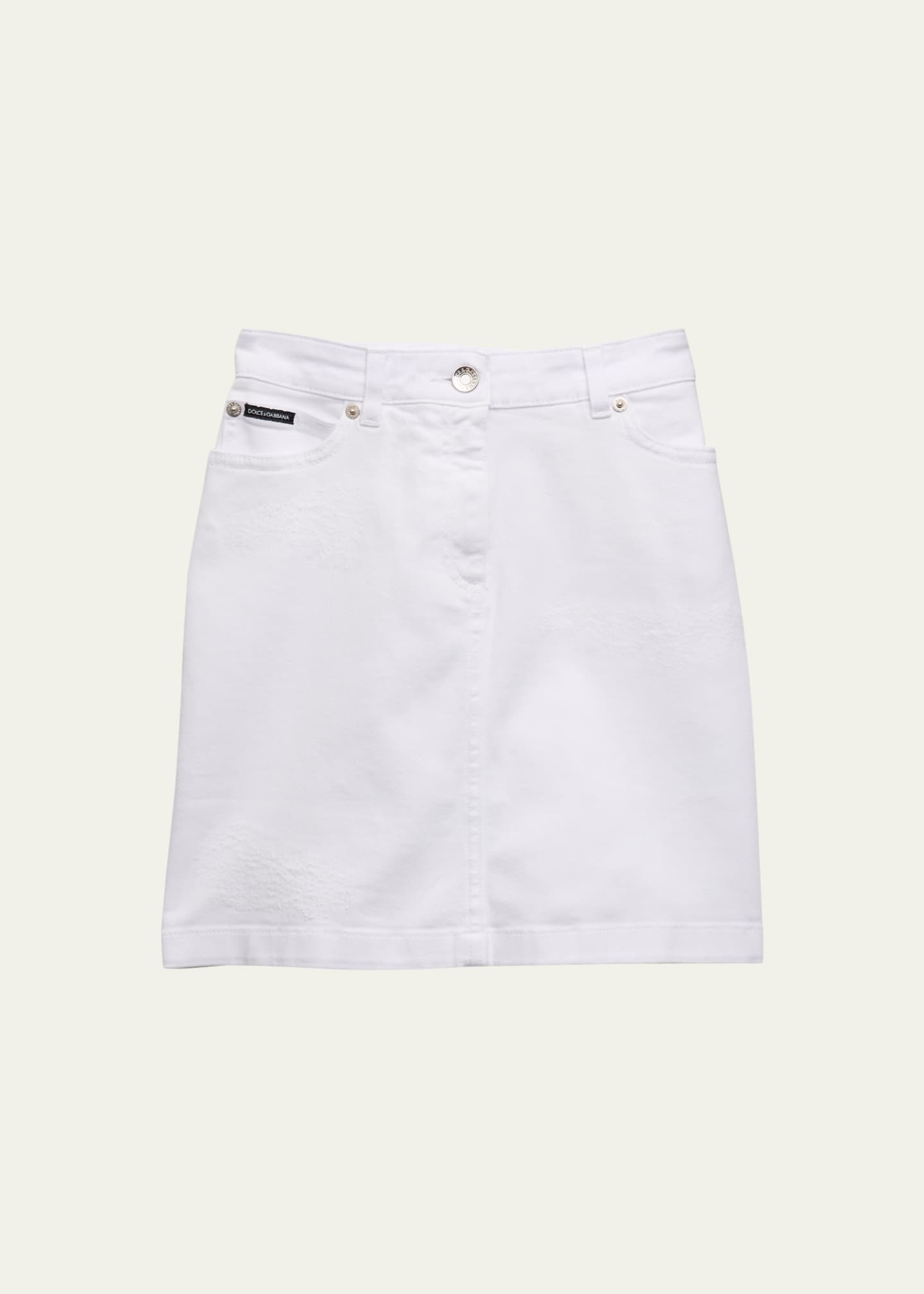 White denim skirt size 12 clearance
