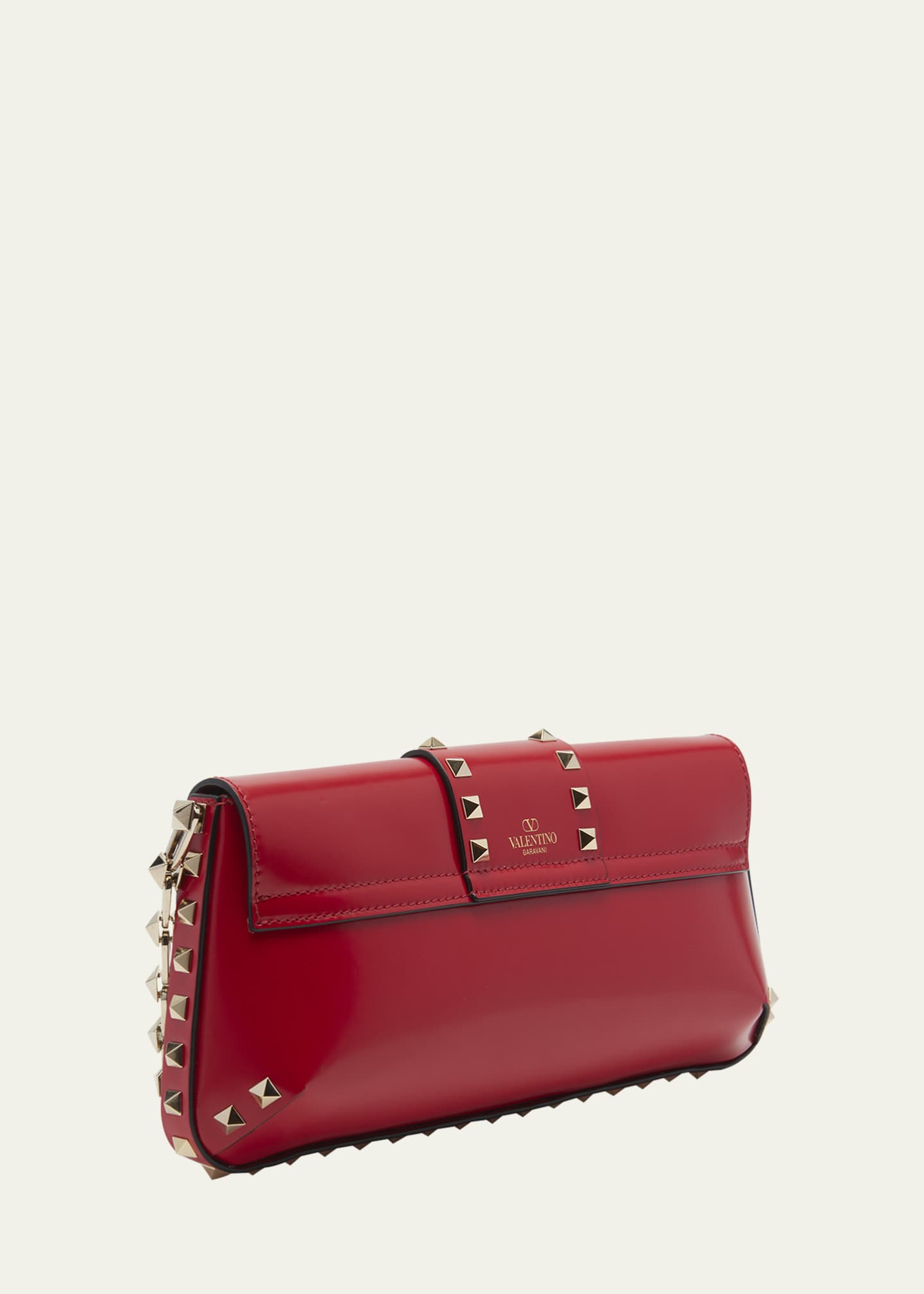 Valentino leather clutch new arrivals