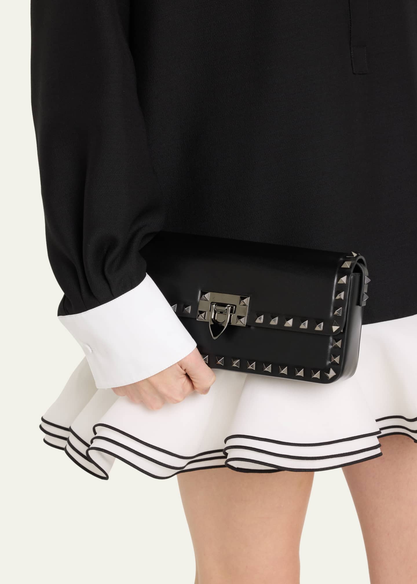 Valentino rockstud flap shoulder bag sales