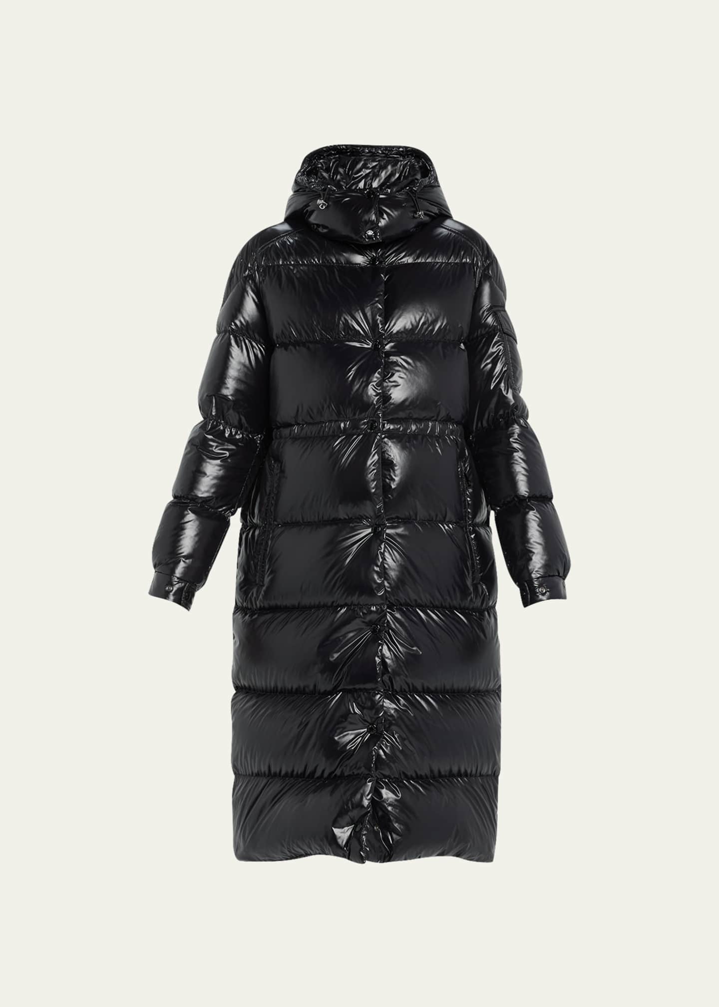 Moncler long padded coat sale