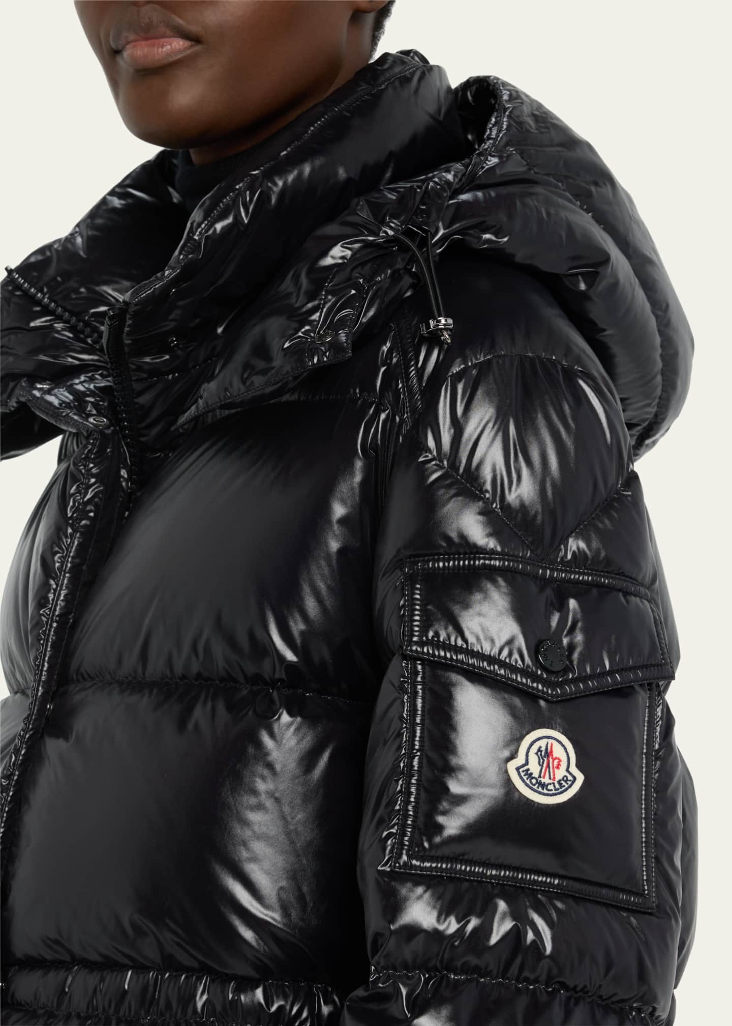 Moncler Cavettaz Hooded Long Puffer Coat - Bergdorf Goodman