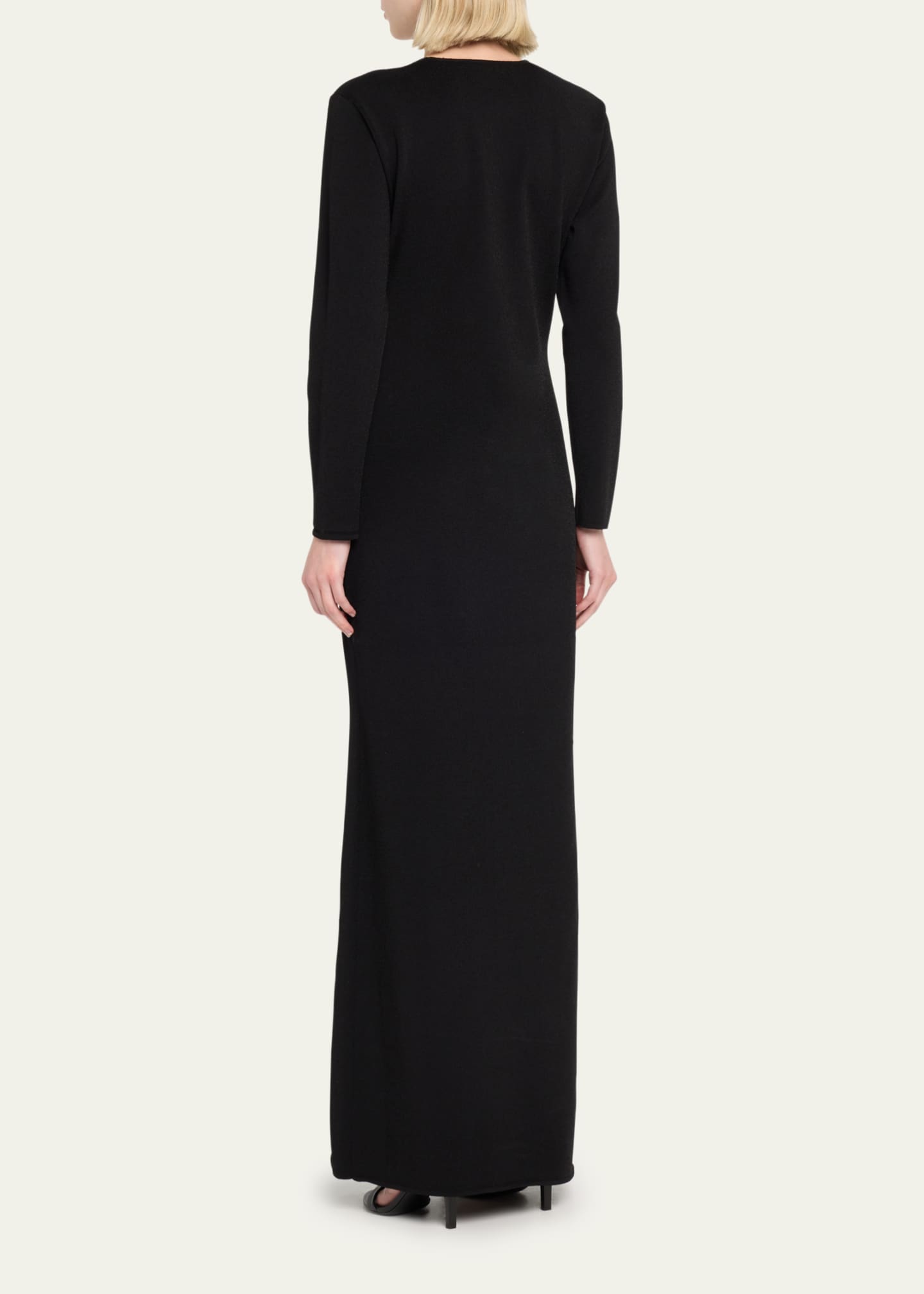 THE ROW Claudias LongSleeve Maxi Dress Bergdorf Goodman