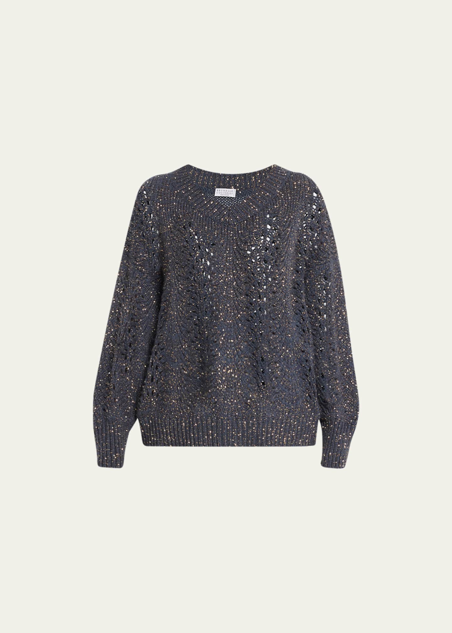 Brunello Cucinelli Sequined Cashmere Sweater