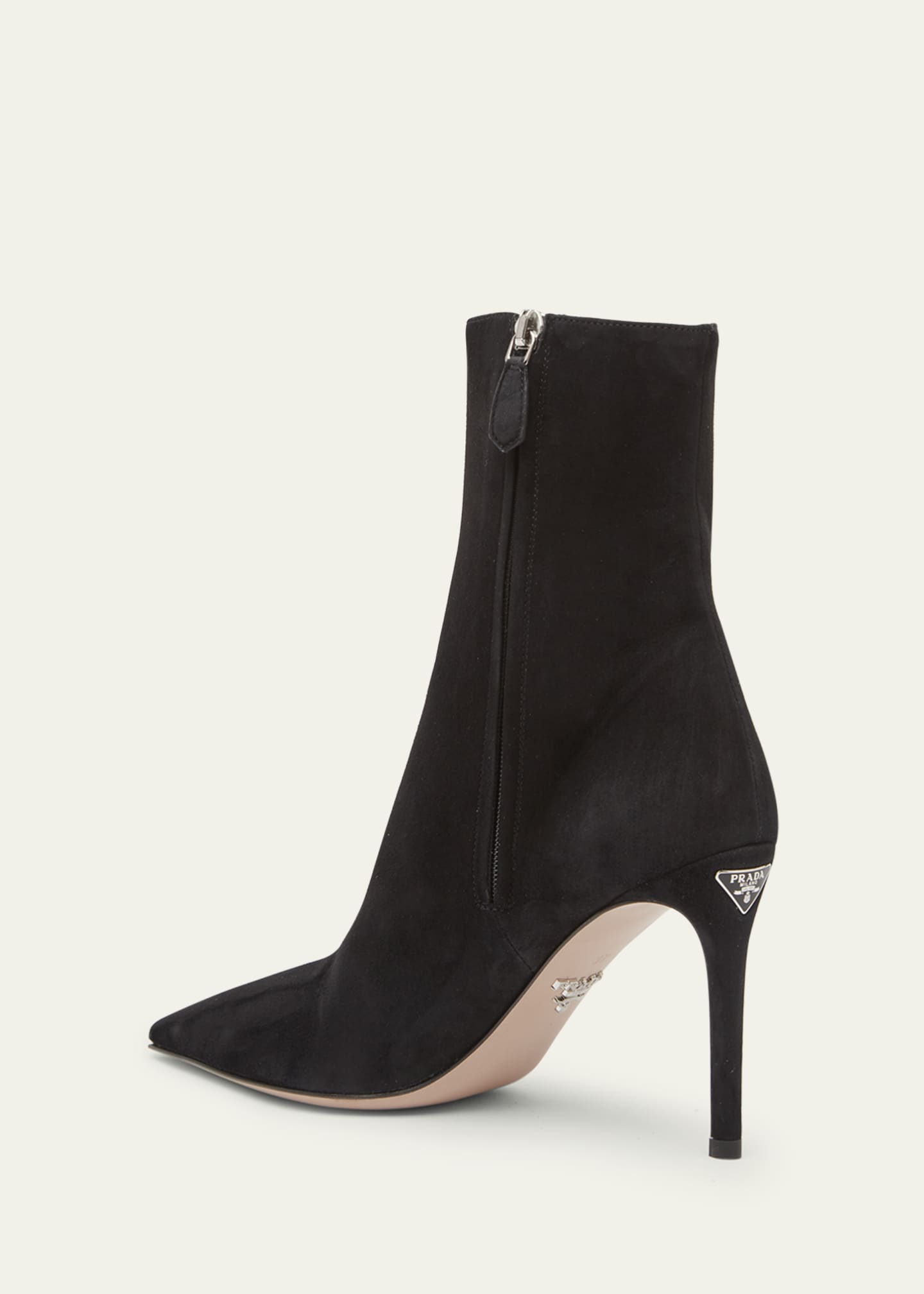 Prada suede ankle boots online