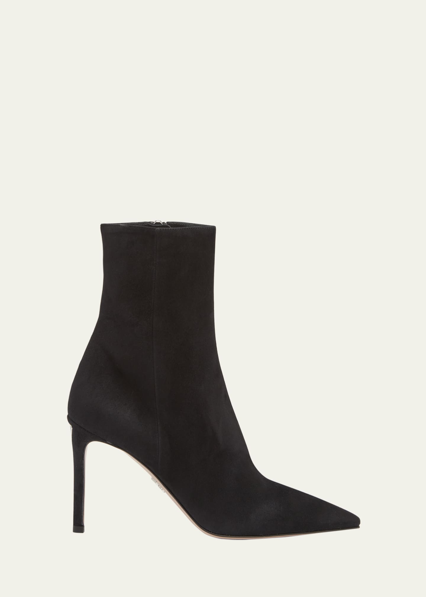 Prada suede hot sale platform booties