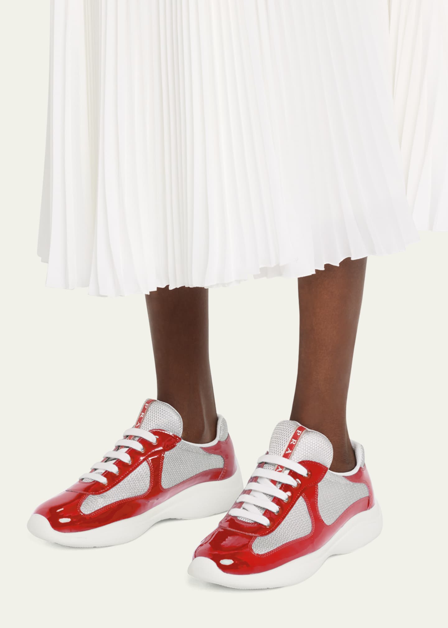 America's Cup Vernice Patent Runner Sneakers