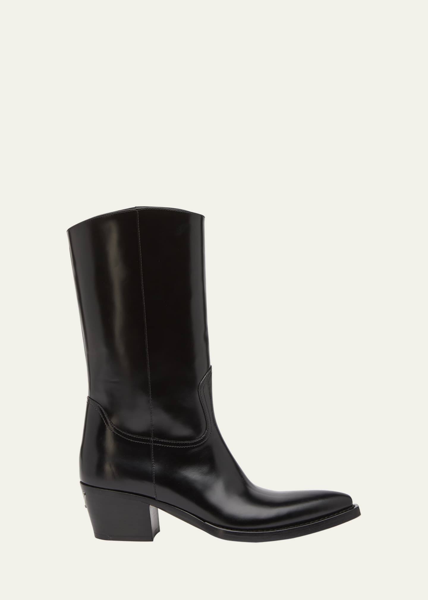 Block heel 2025 cowboy boots