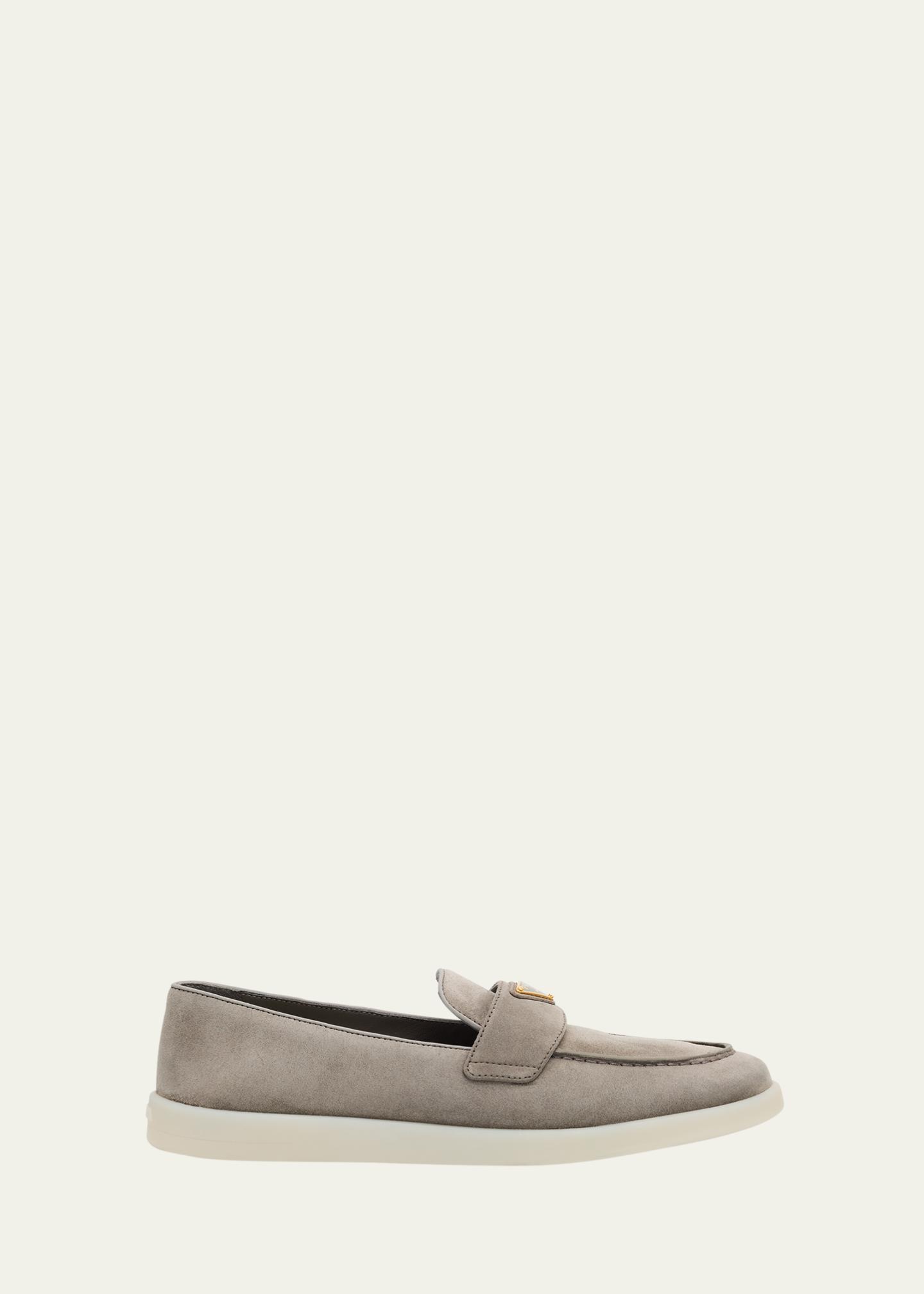 Prada Men\'s Suede Moccasin Loafers Size 9 NEW Prada Men main image 2