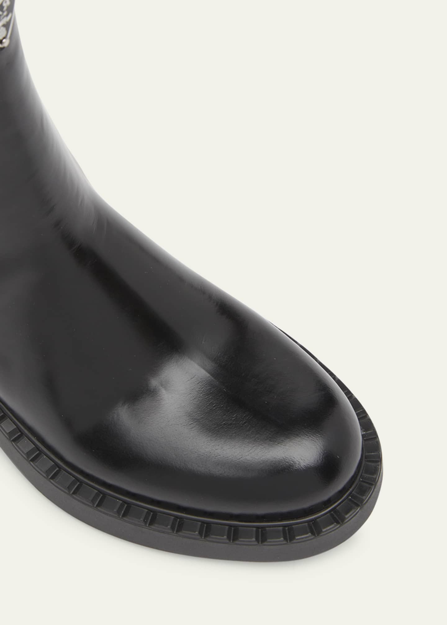 Chocolate Leather Chelsea Boots