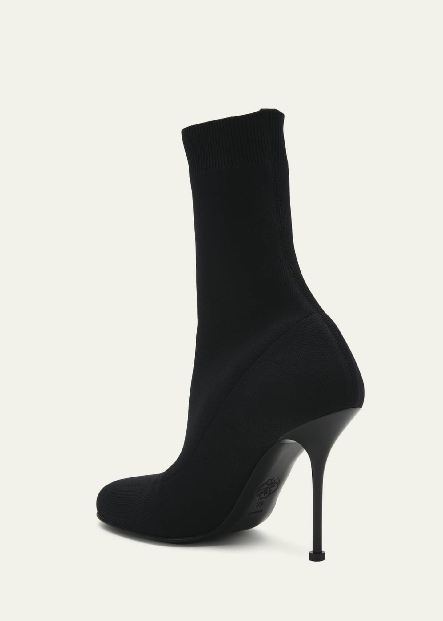 Alexander McQueen Knit Stiletto Sock Booties - Bergdorf Goodman