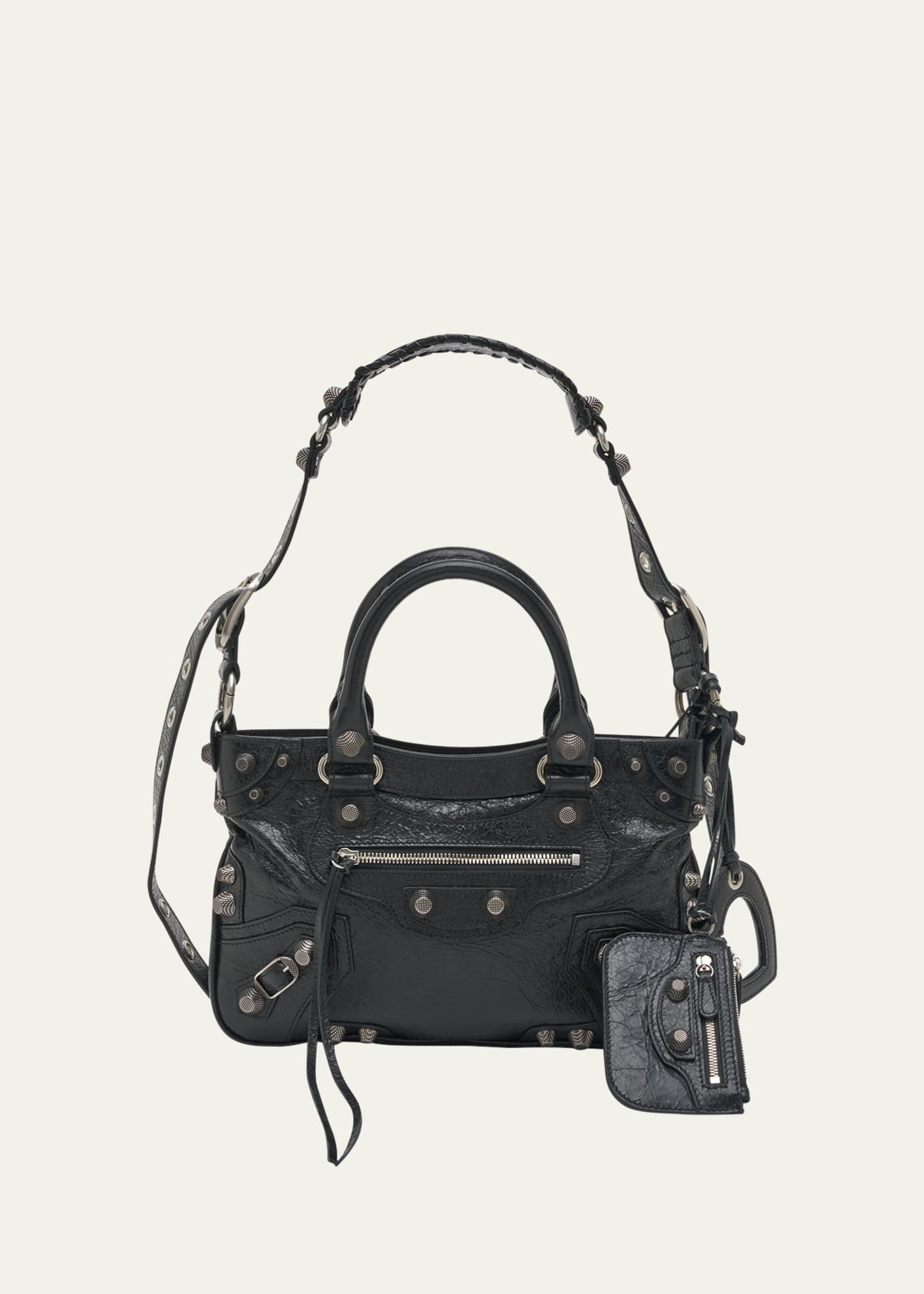 Balenciaga Leather Le Cagole bag