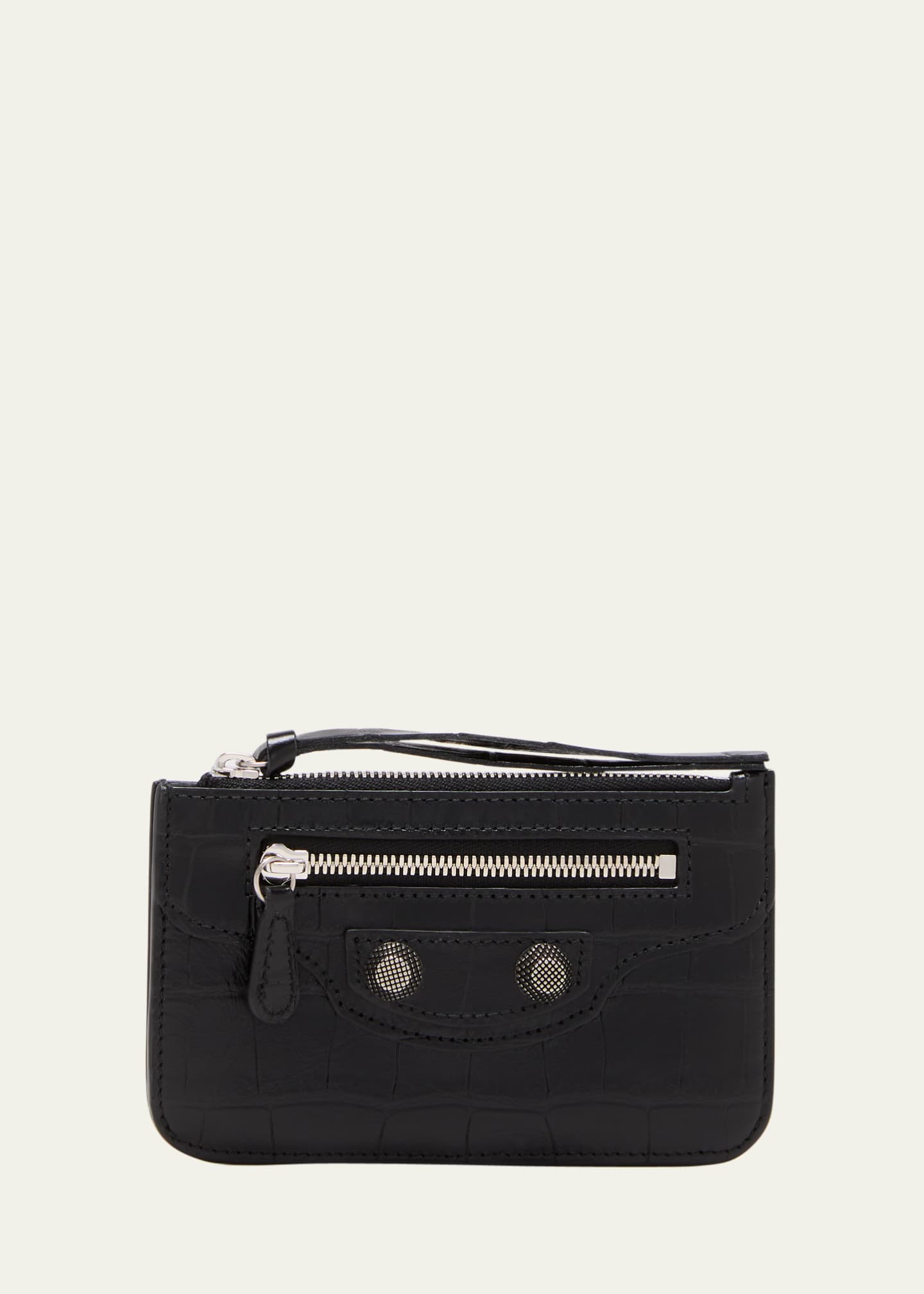 Balenciaga zip card holder outlet