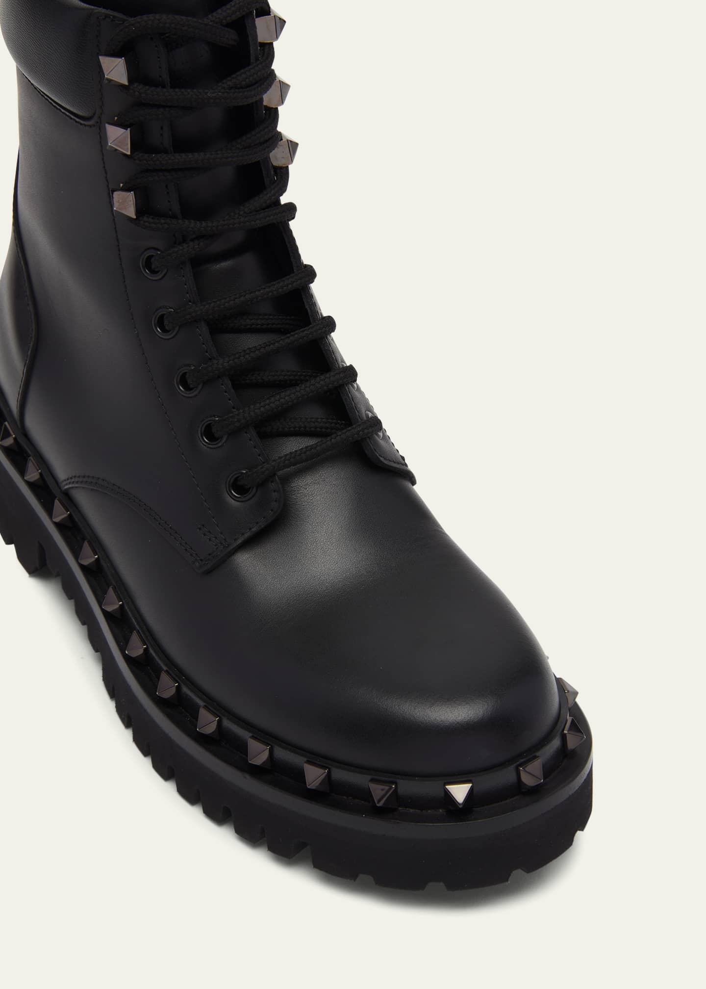 Valentino combat boots sale clearance