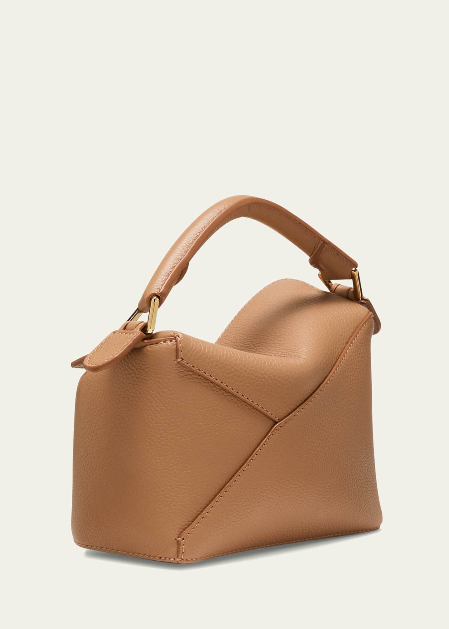 Puzzle small leather shoulder bag