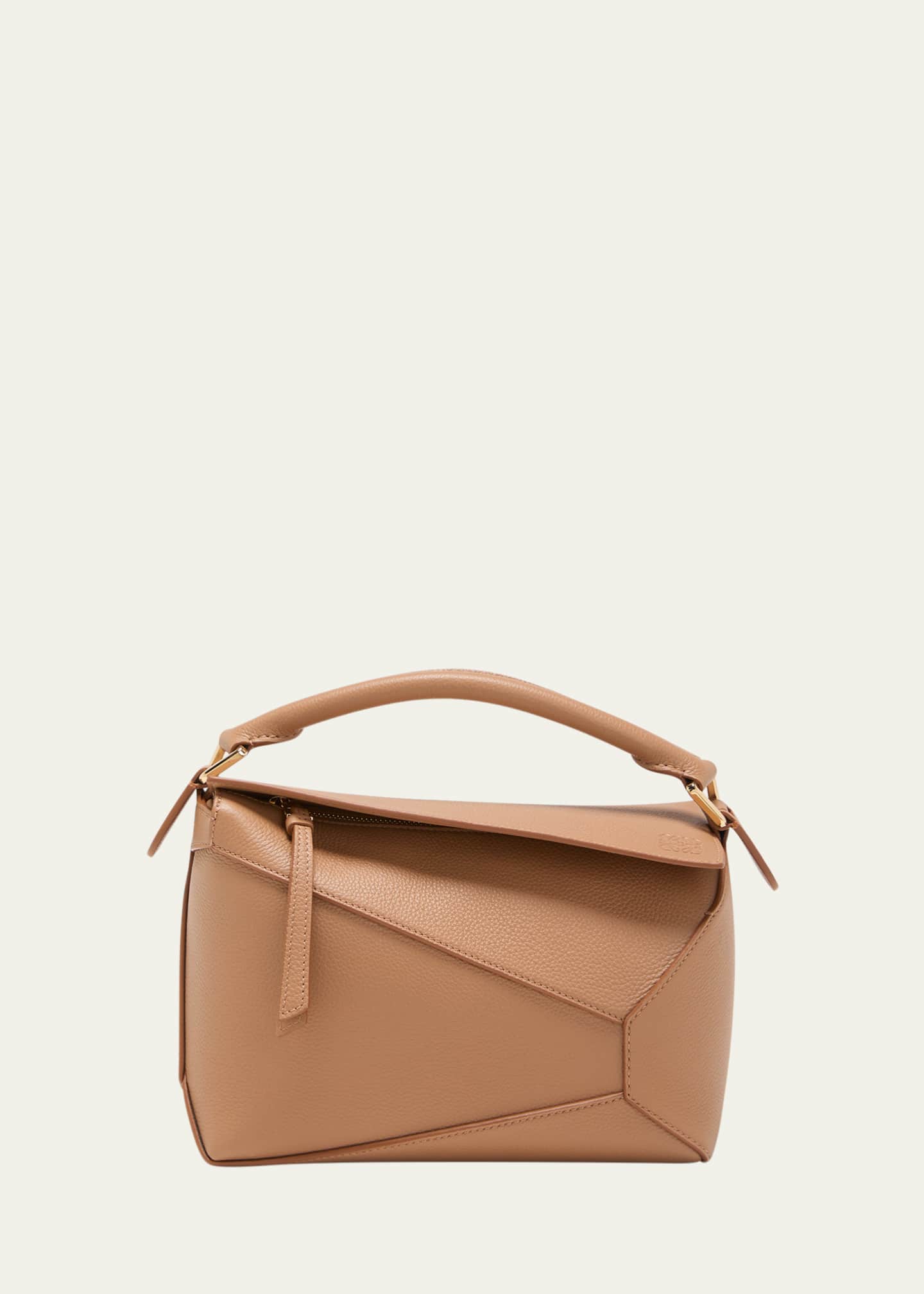 Loewe Small Puzzle Edge Bag Toffee