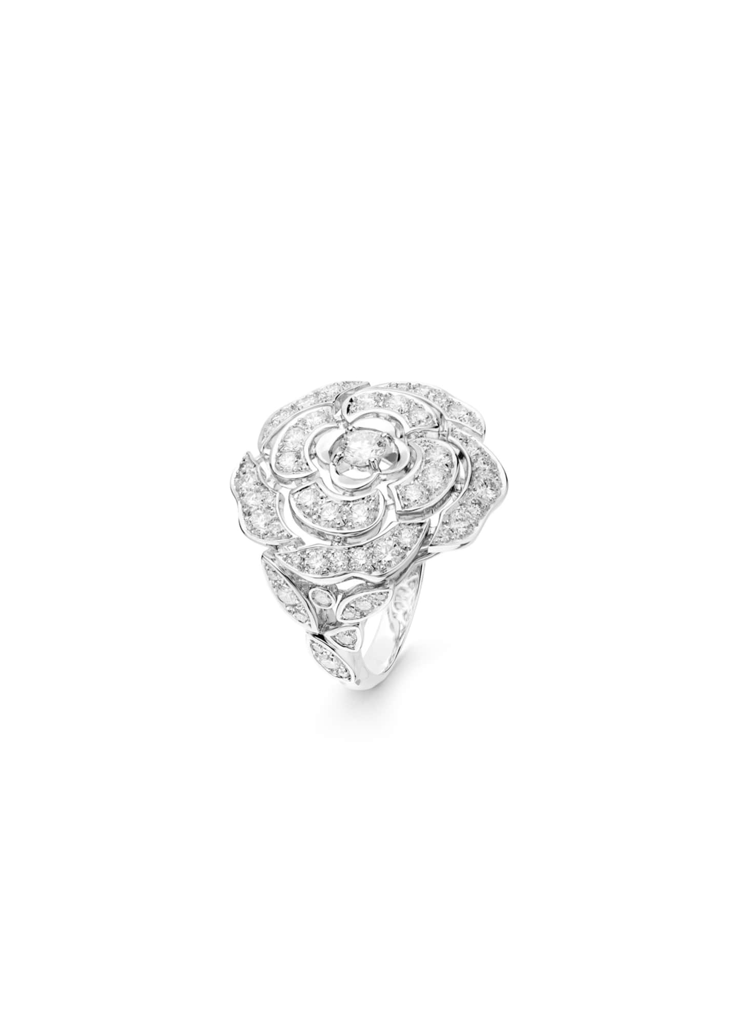 CHANEL Bouton de Camélia Ring Image 1 of 2