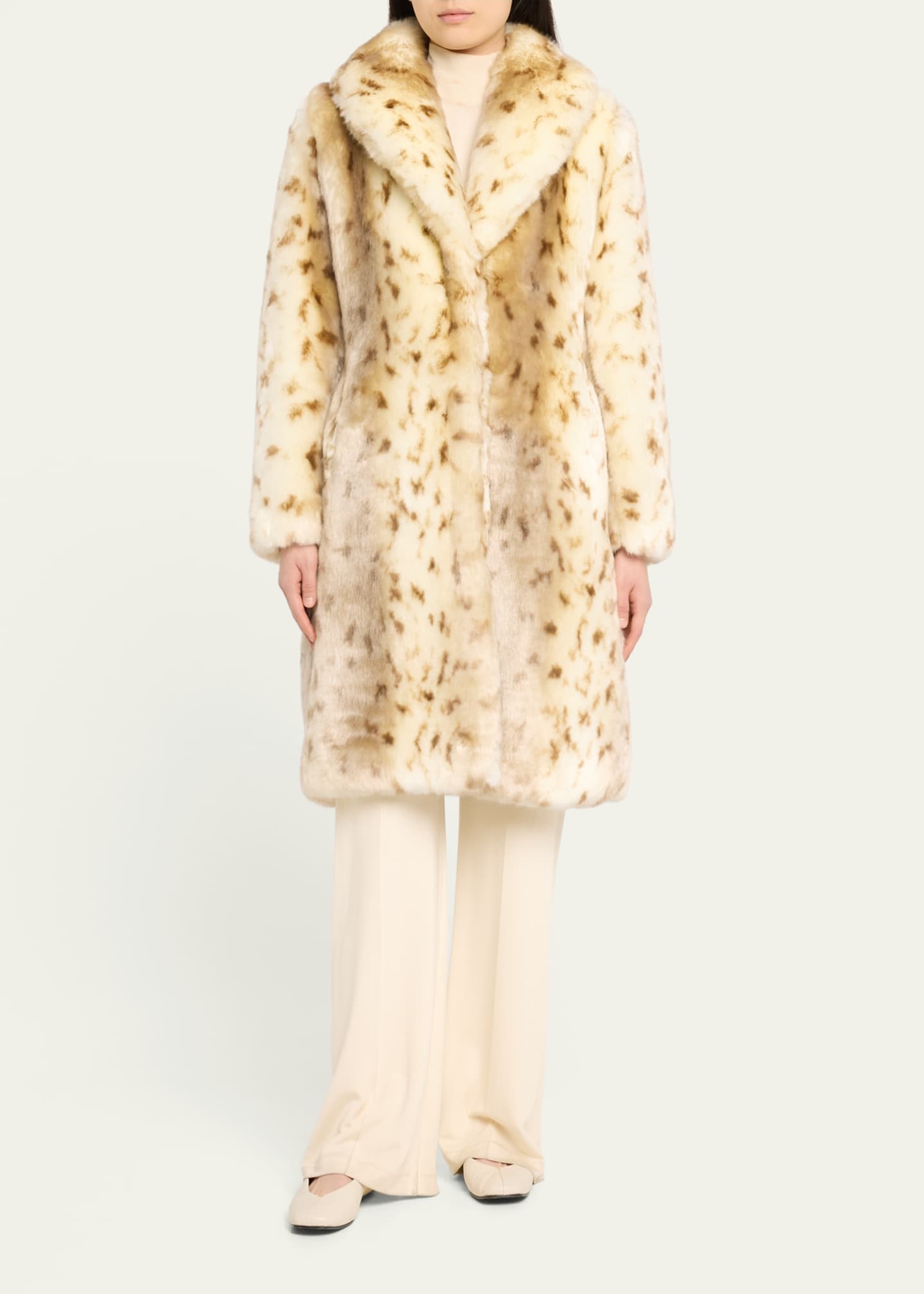 Faux lynx coat hotsell