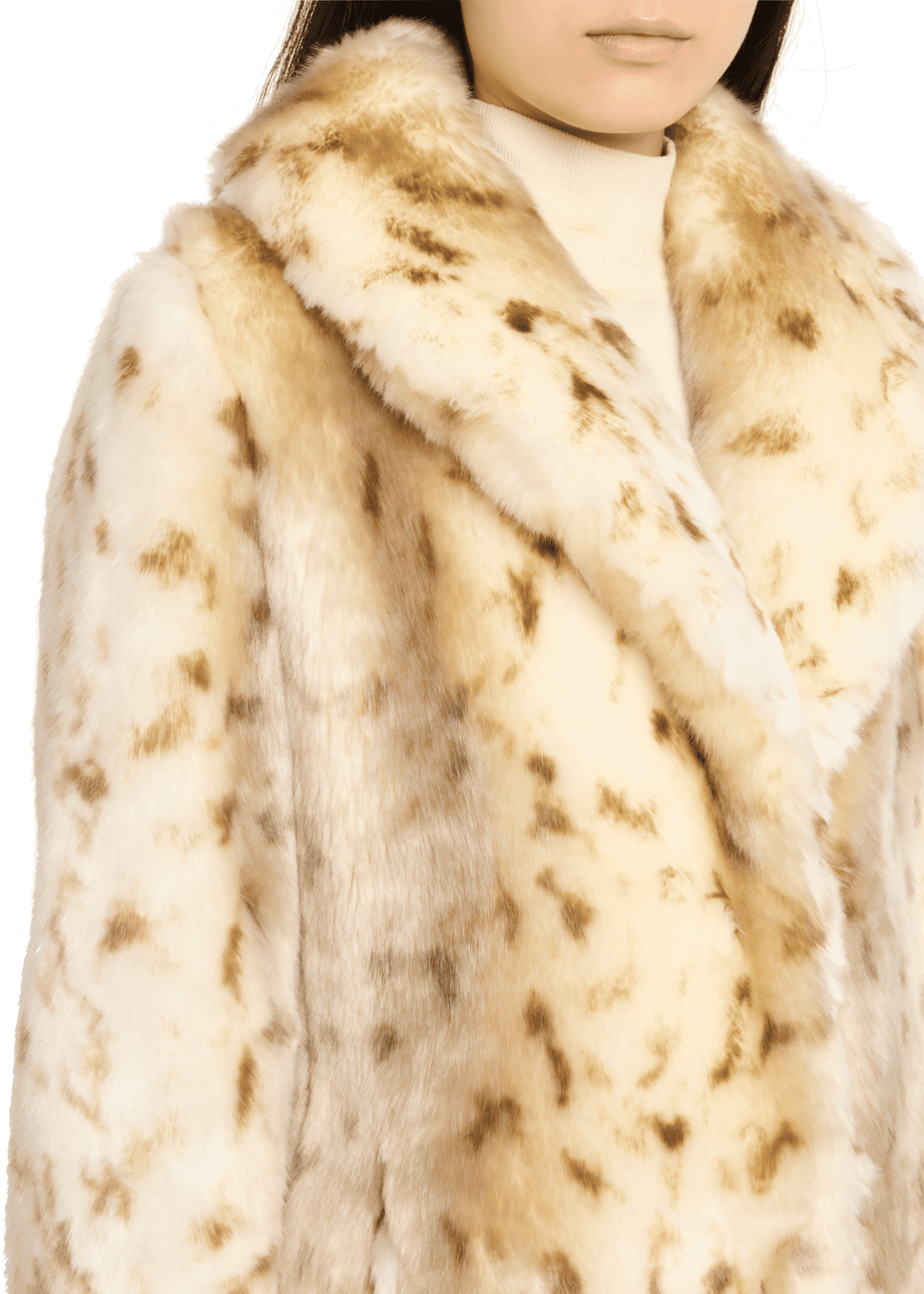 Lynx Faux Fur Coat – ASTR The Label