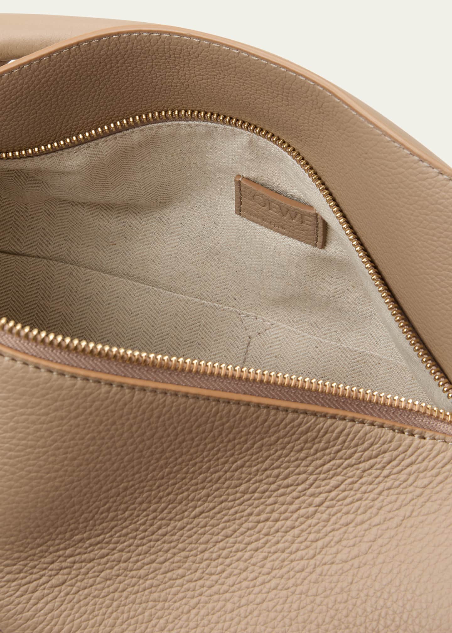 Loewe Puzzle Edge Top-Handle Bag in Soft Grained Leather Image 4 of 5