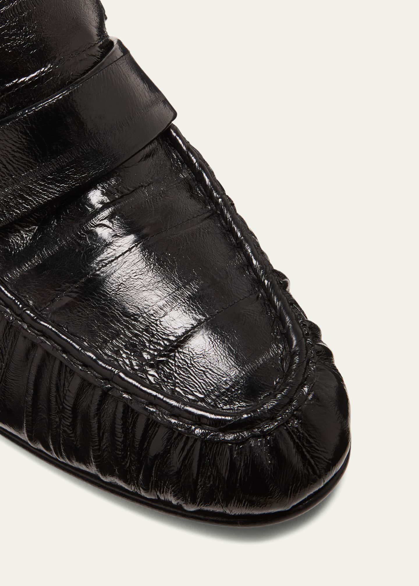 THE ROW Men's Soft Leather Loafers Image 5 of 6