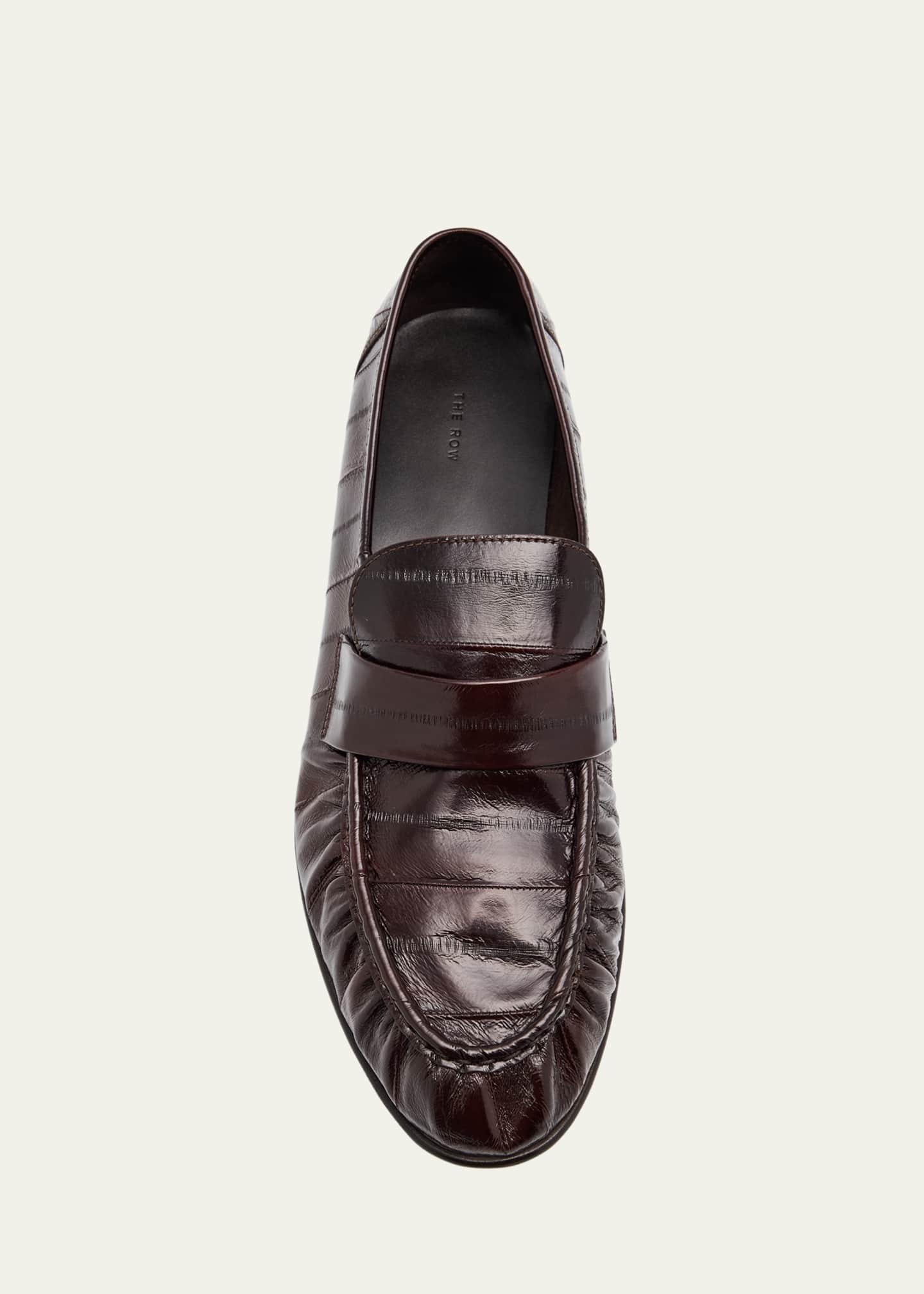 THE ROW Men's Soft Leather Loafers Image 6 of 6
