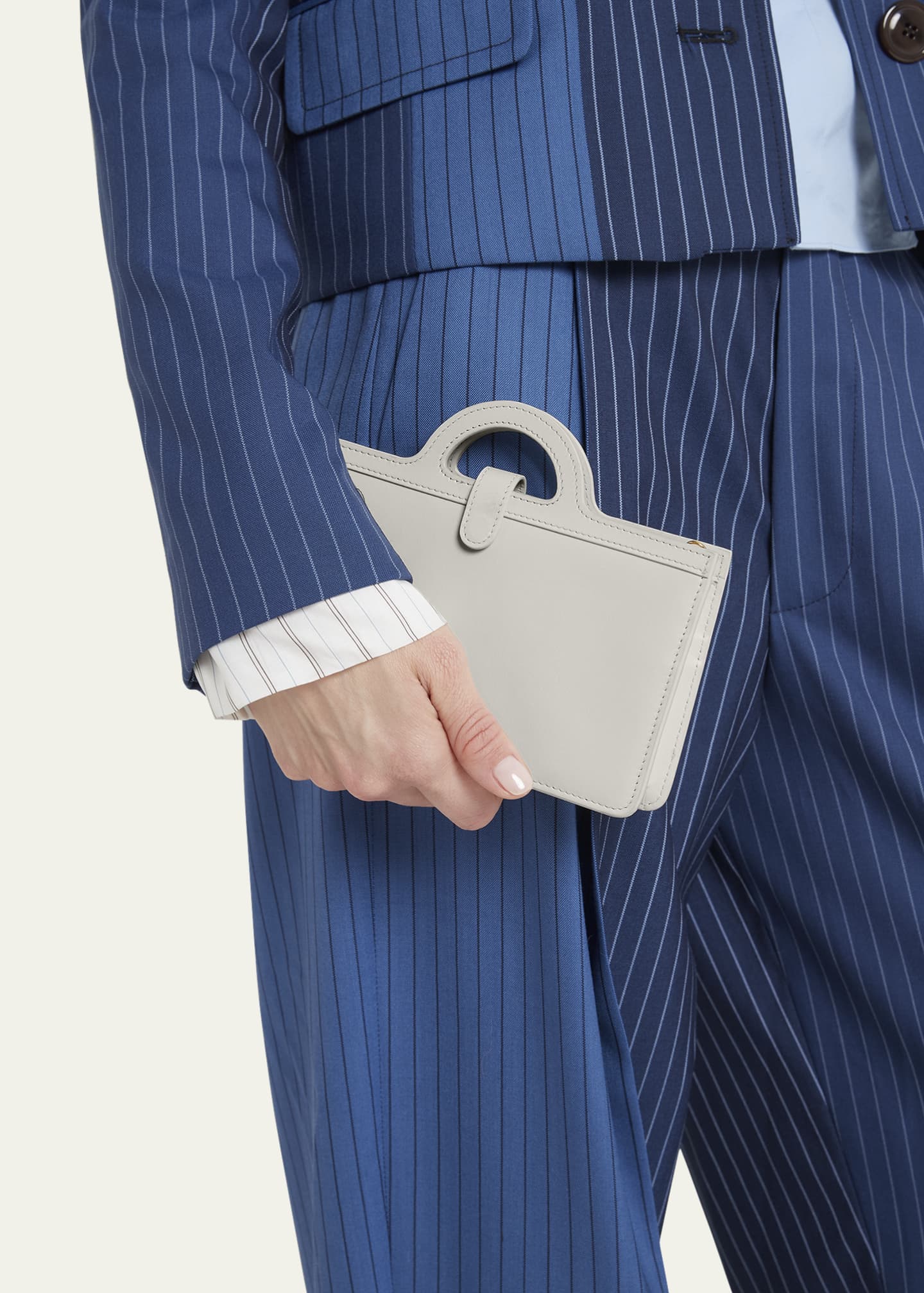 Marni Calfskin Leather Wallet on Chain Bergdorf Goodman