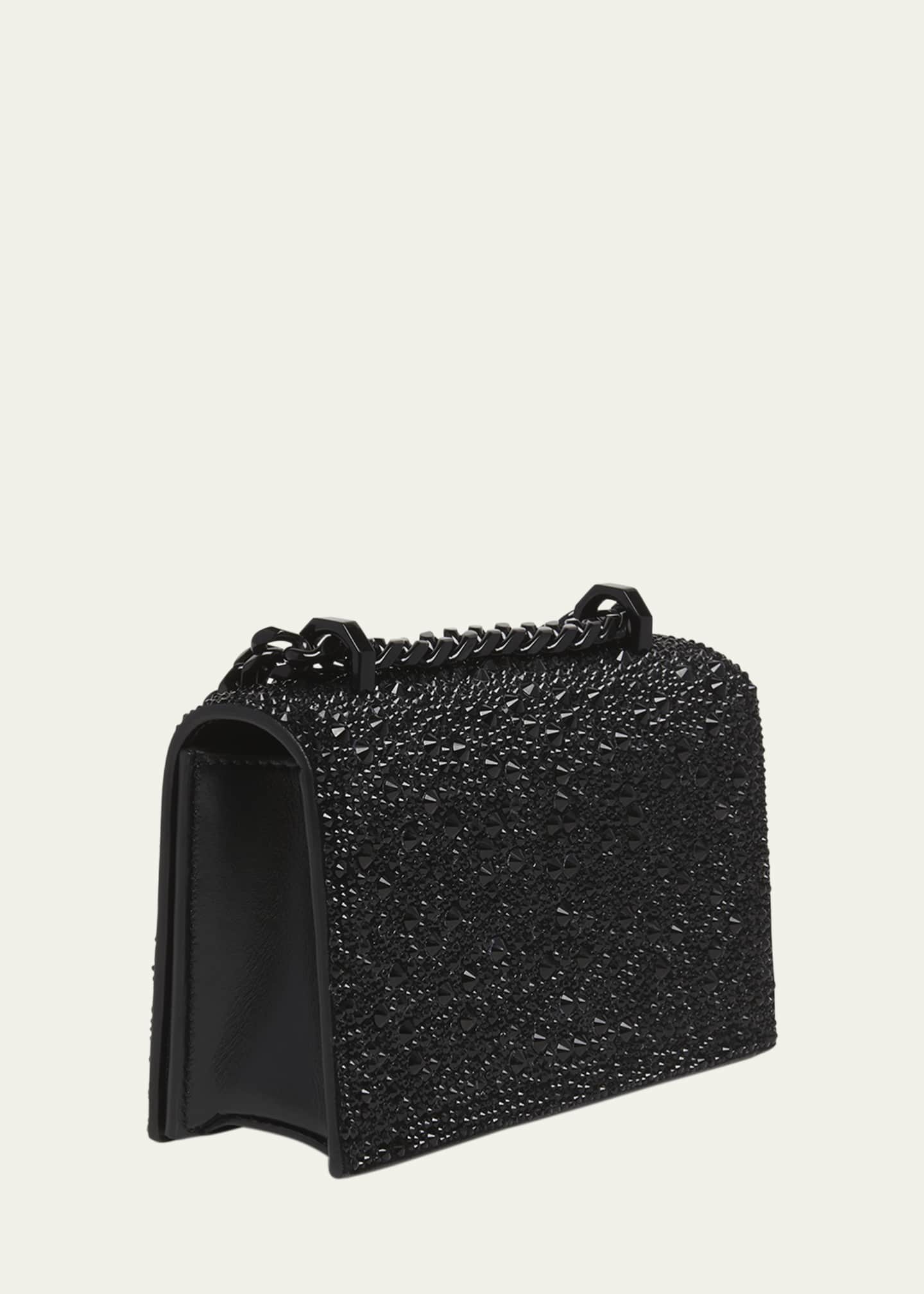McQueen Mini Skull Jewel Chain Shoulder Bag Image 3 of 5