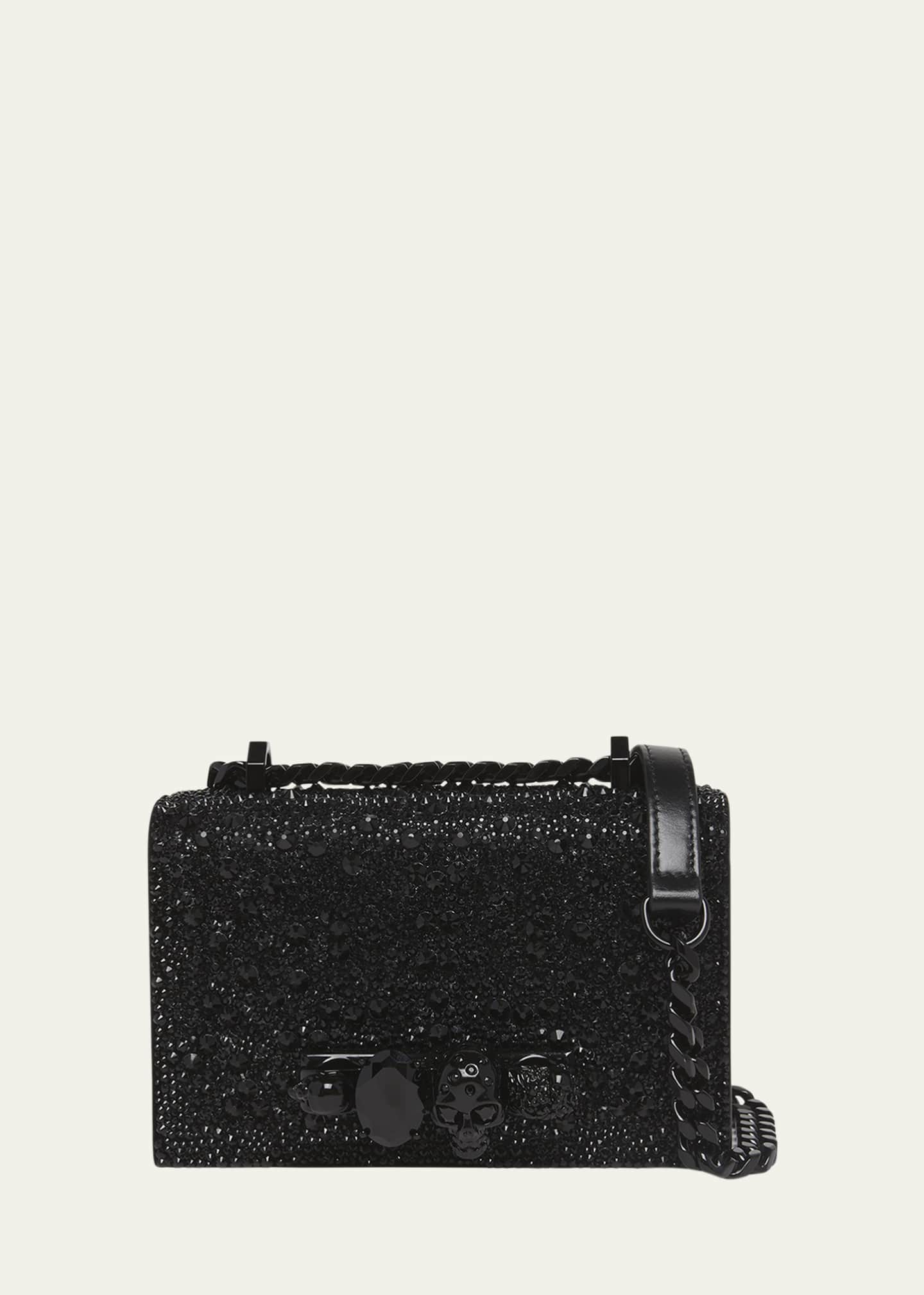 Alexander McQueen Mini Skull Jewel Chain Shoulder Bag Bergdorf