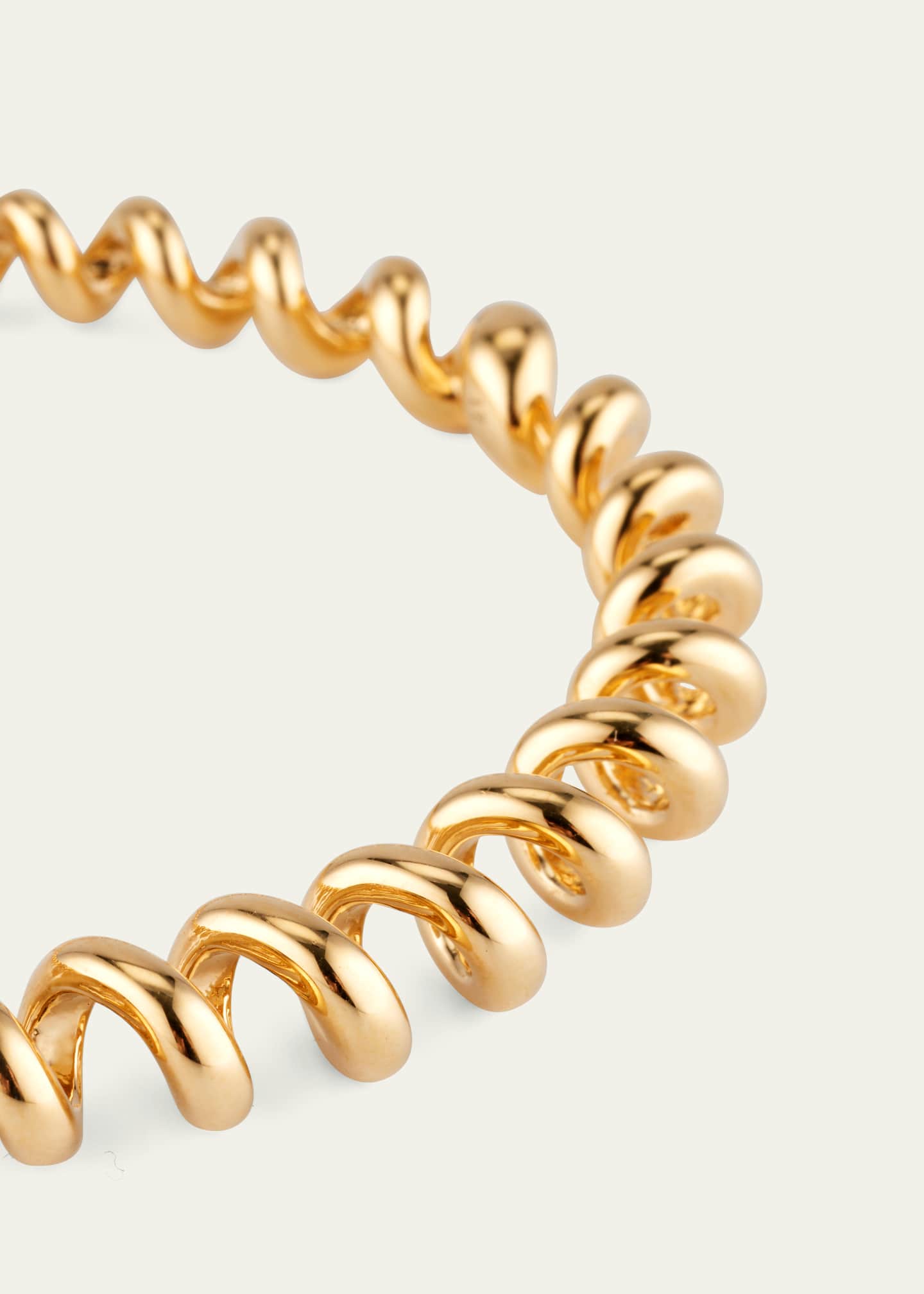 Boochier 18K Yellow Gold Slinkee Bangle Image 3 of 4