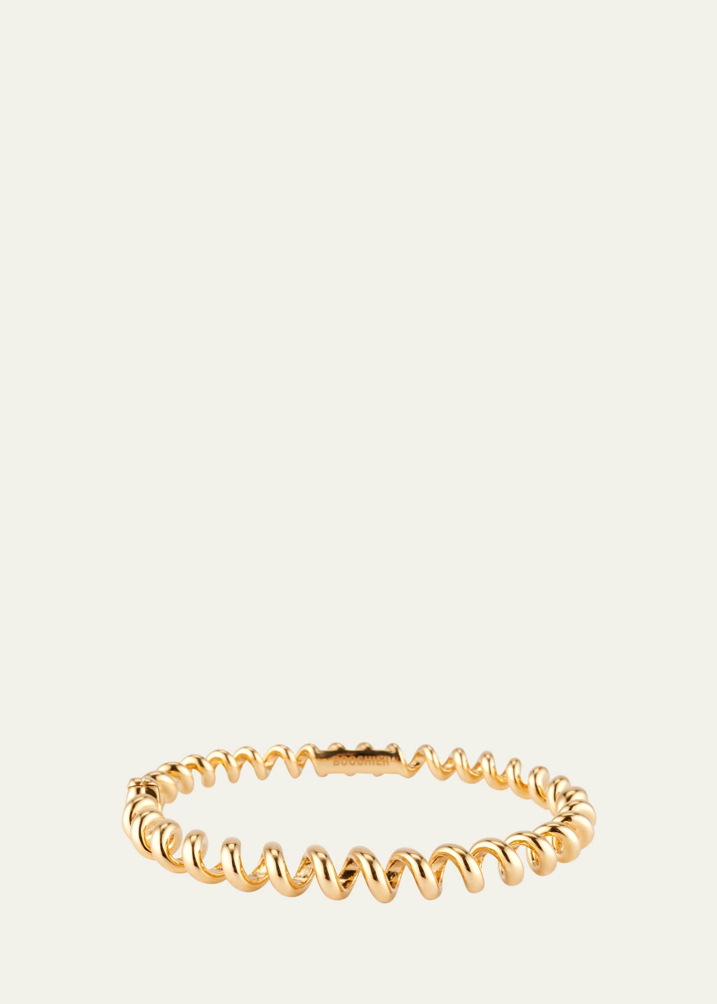 Boochier 18K Yellow Gold Slinkee Bangle Image 1 of 4